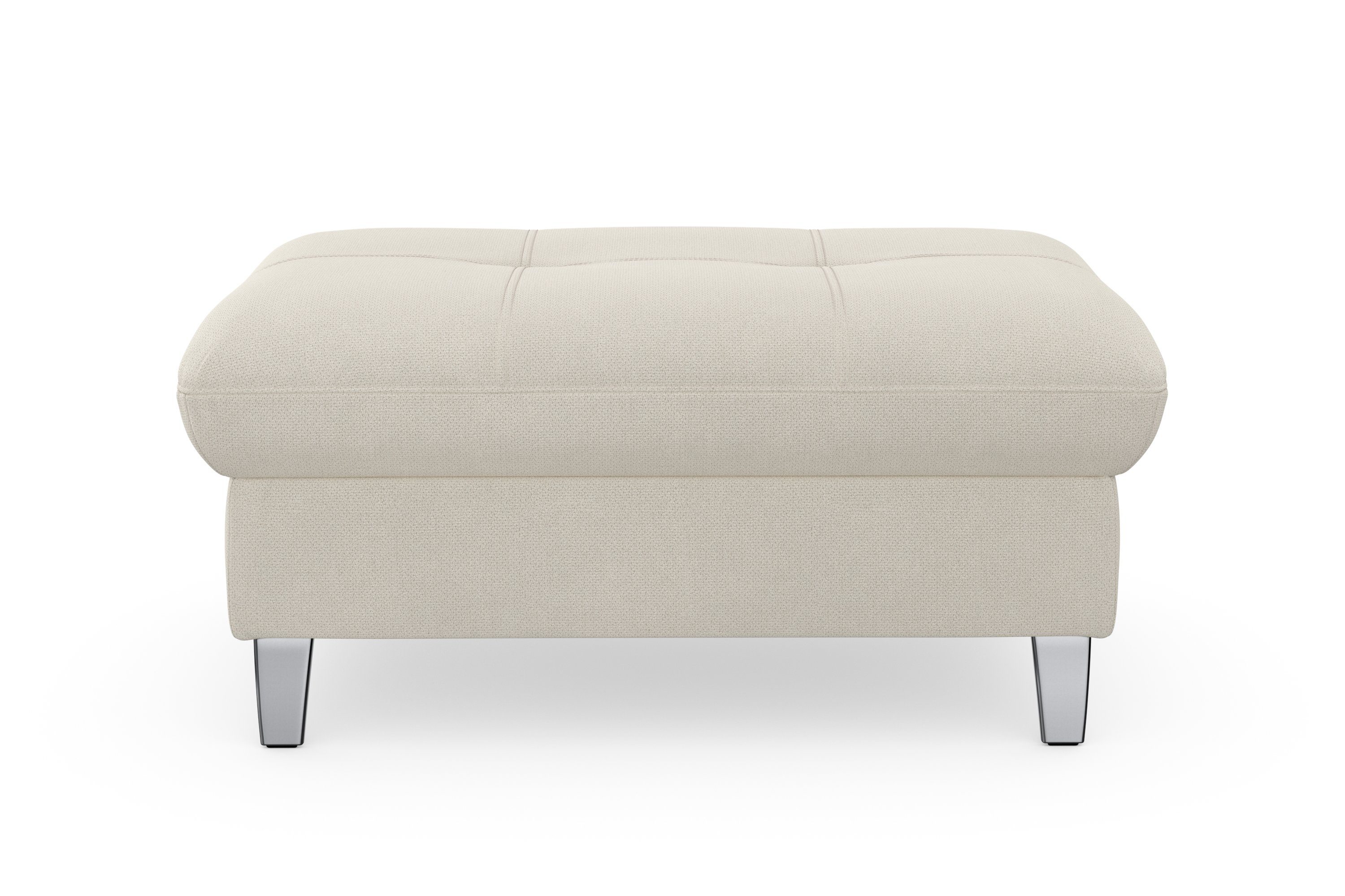 sit&more Hocker met bergruimte Maggiore met bergruimte en moderne metalen poten