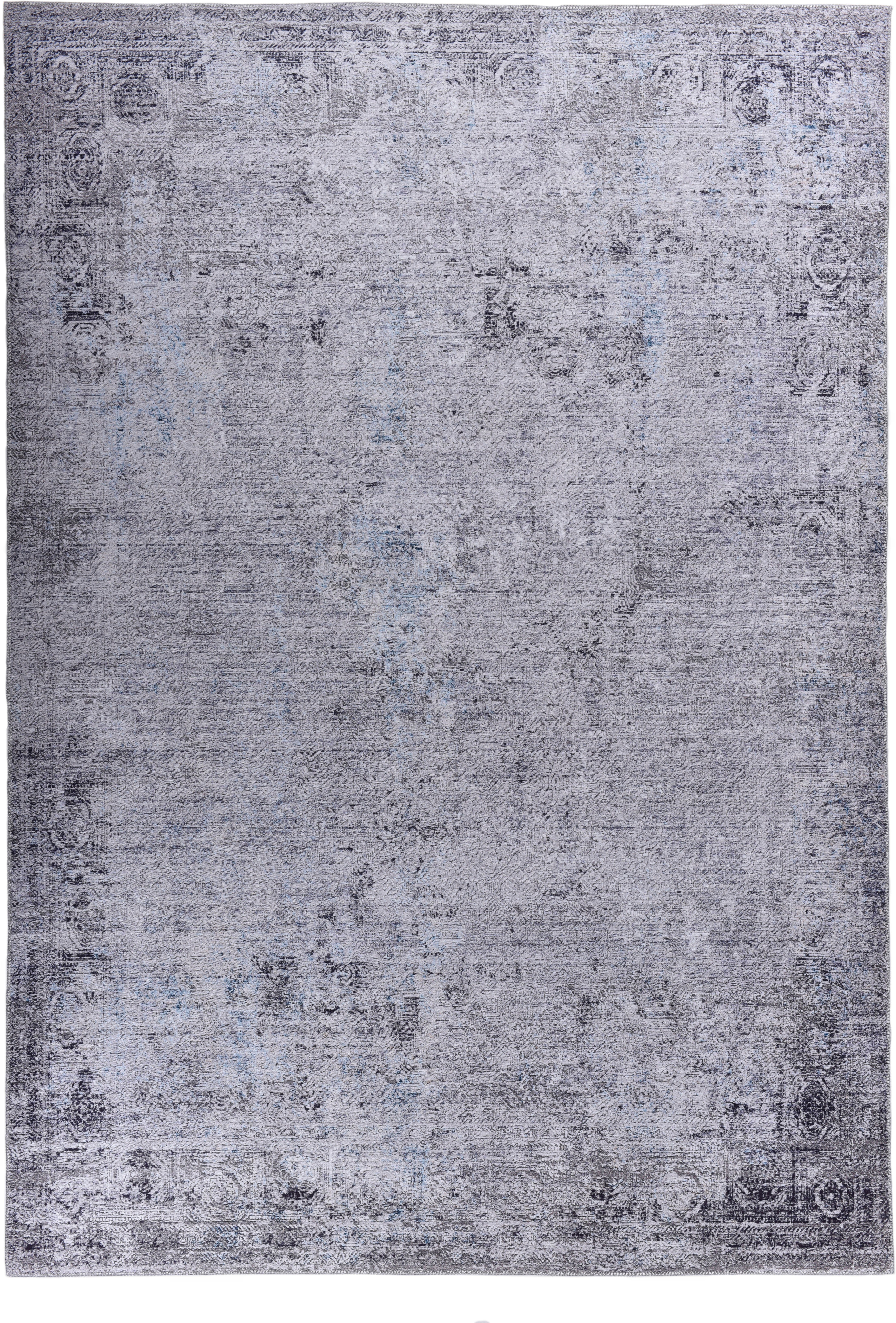 Gino Falcone Vloerkleed Cecilia 060 Platweefsel, gedessineerd, vintage-design