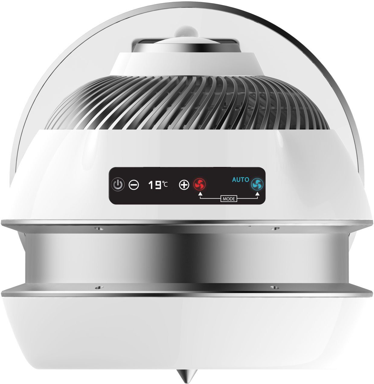 Rowenta Vloerventilator HQ7152 Air Force Intense 2in1 Ventilator, ventilatorkachel, 2600 W, 43 dB(A), eco-stand, afstandsbediening