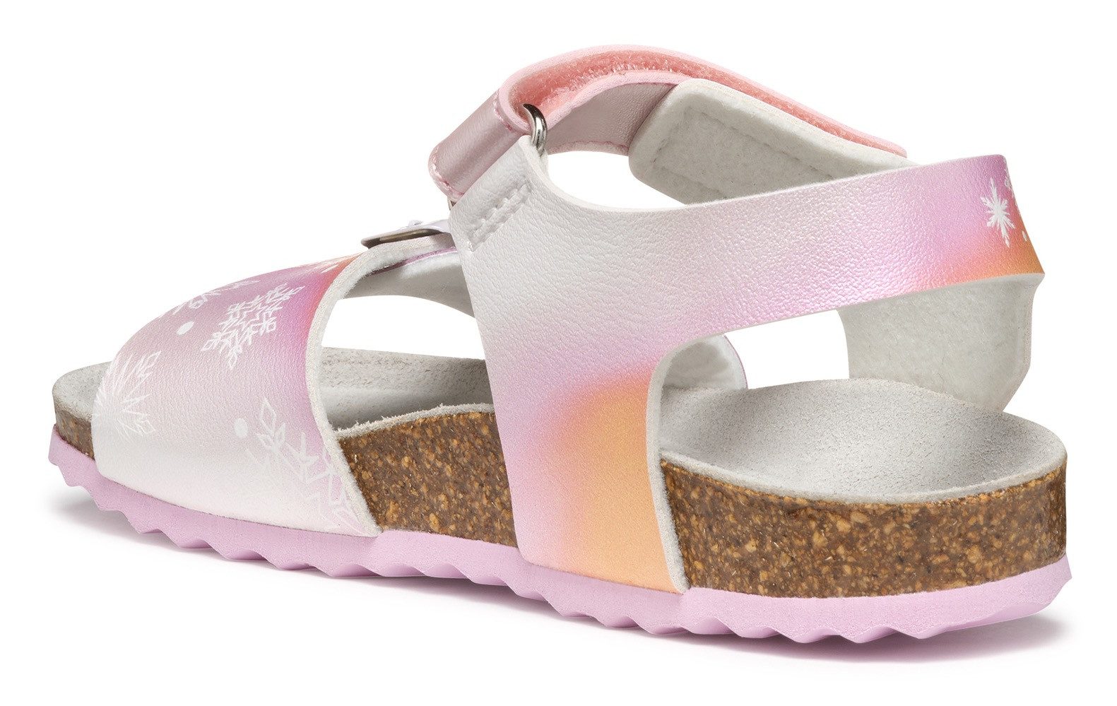 Geox Sandalen J ADRIEL GIRL , zomerschoen, klittenbandschoen met elsa-motief