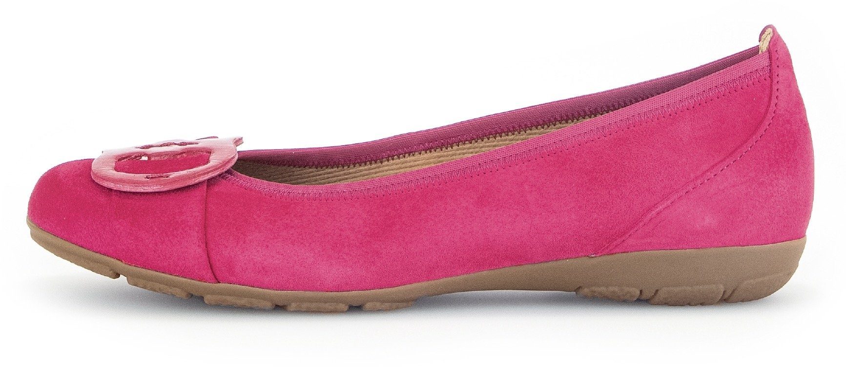 Gabor Ballerina's platte schoenen, instappers met hovercraft luchtkamer-zool