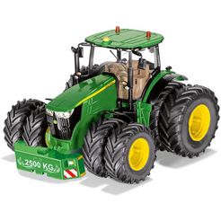 siku rc-tractor siku control, john deere 7290r met dubbele banden (6735) inclusief bluetooth app-bediening groen