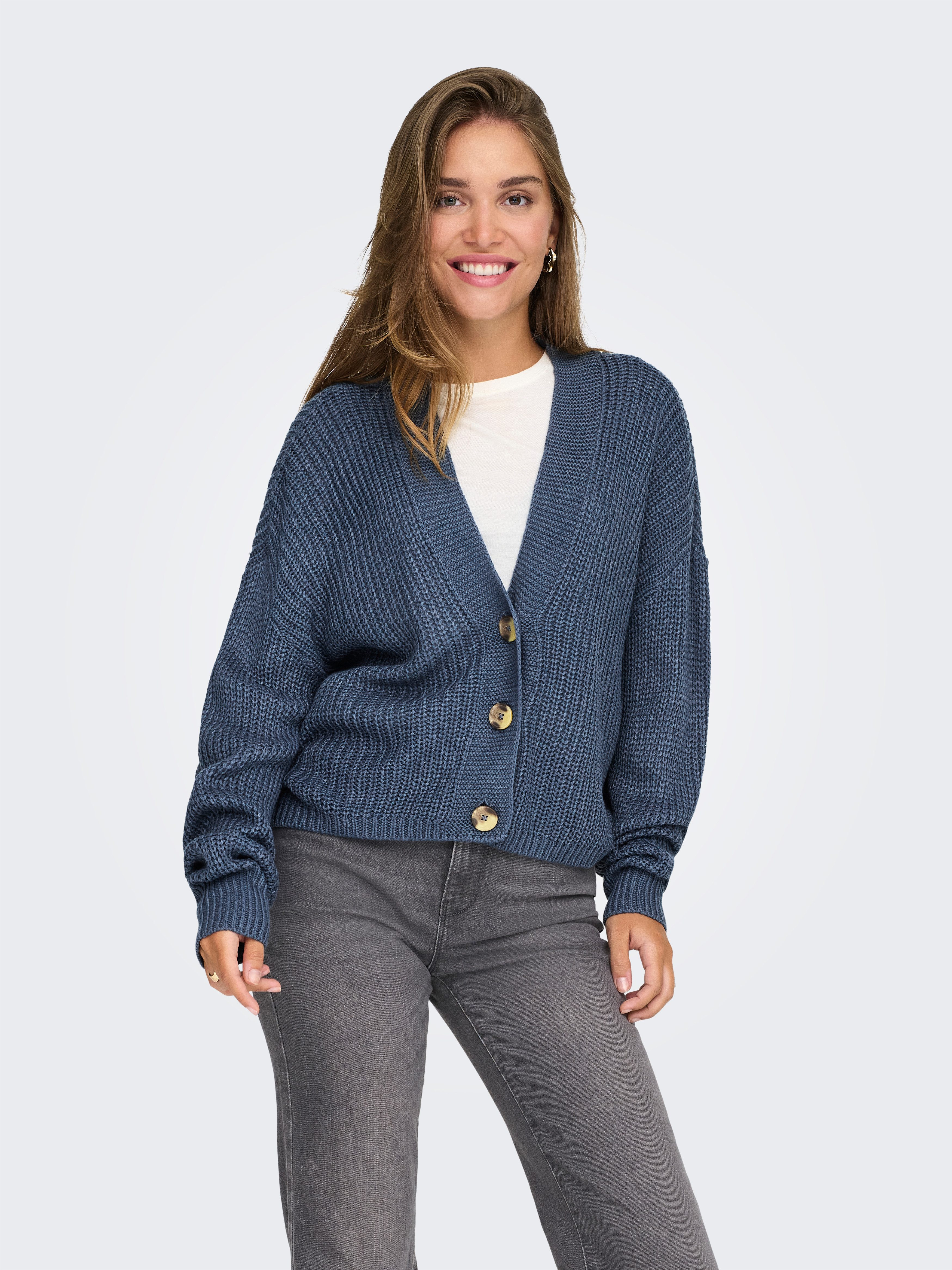 Only Vest ONLCAROL NICE L/S CARDIGAN KNT NOOS