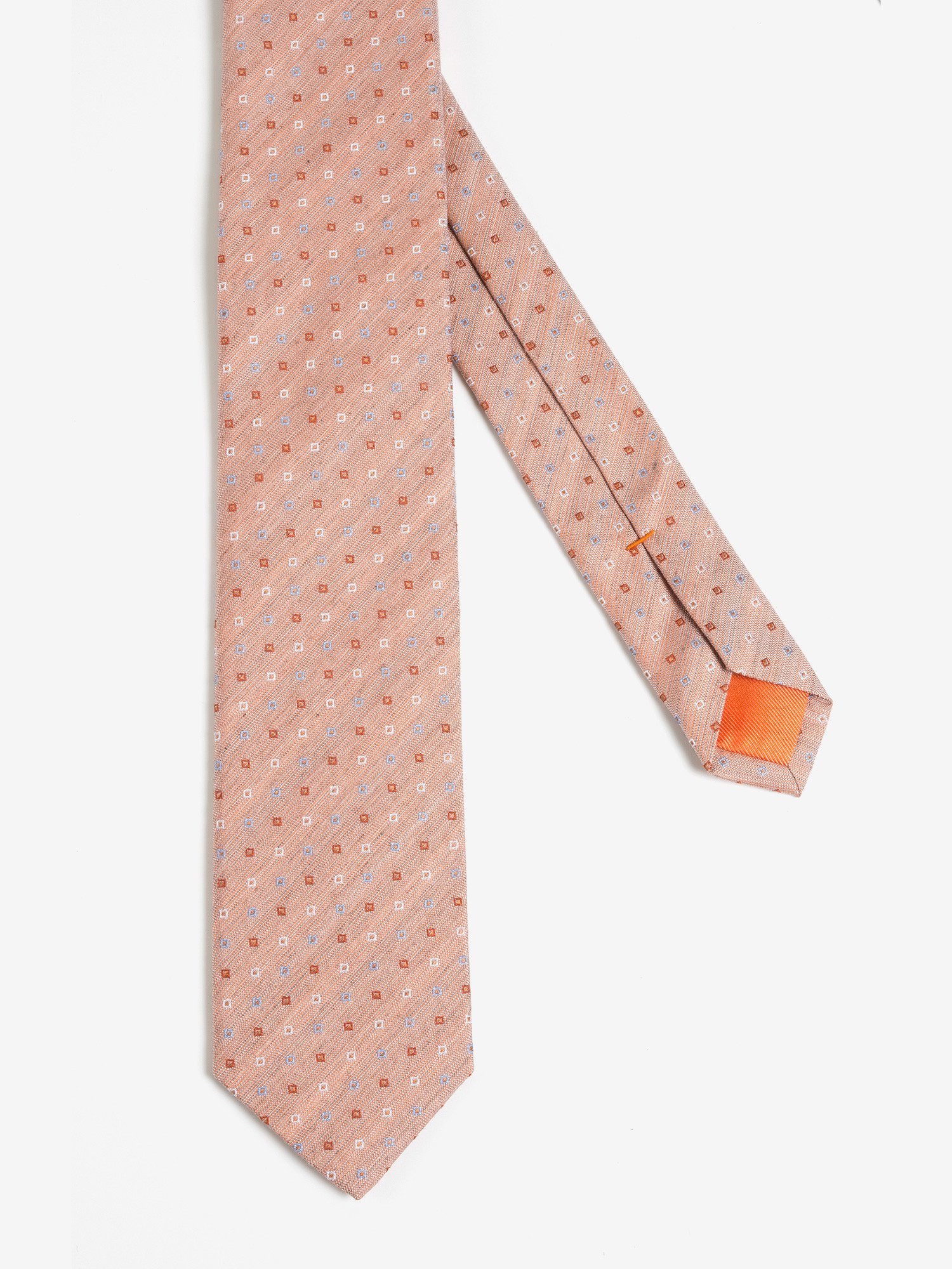 MONTI Stropdas gemaakt van pure zijde, met ornamenten, 6,5 cm breed (1 stuk)