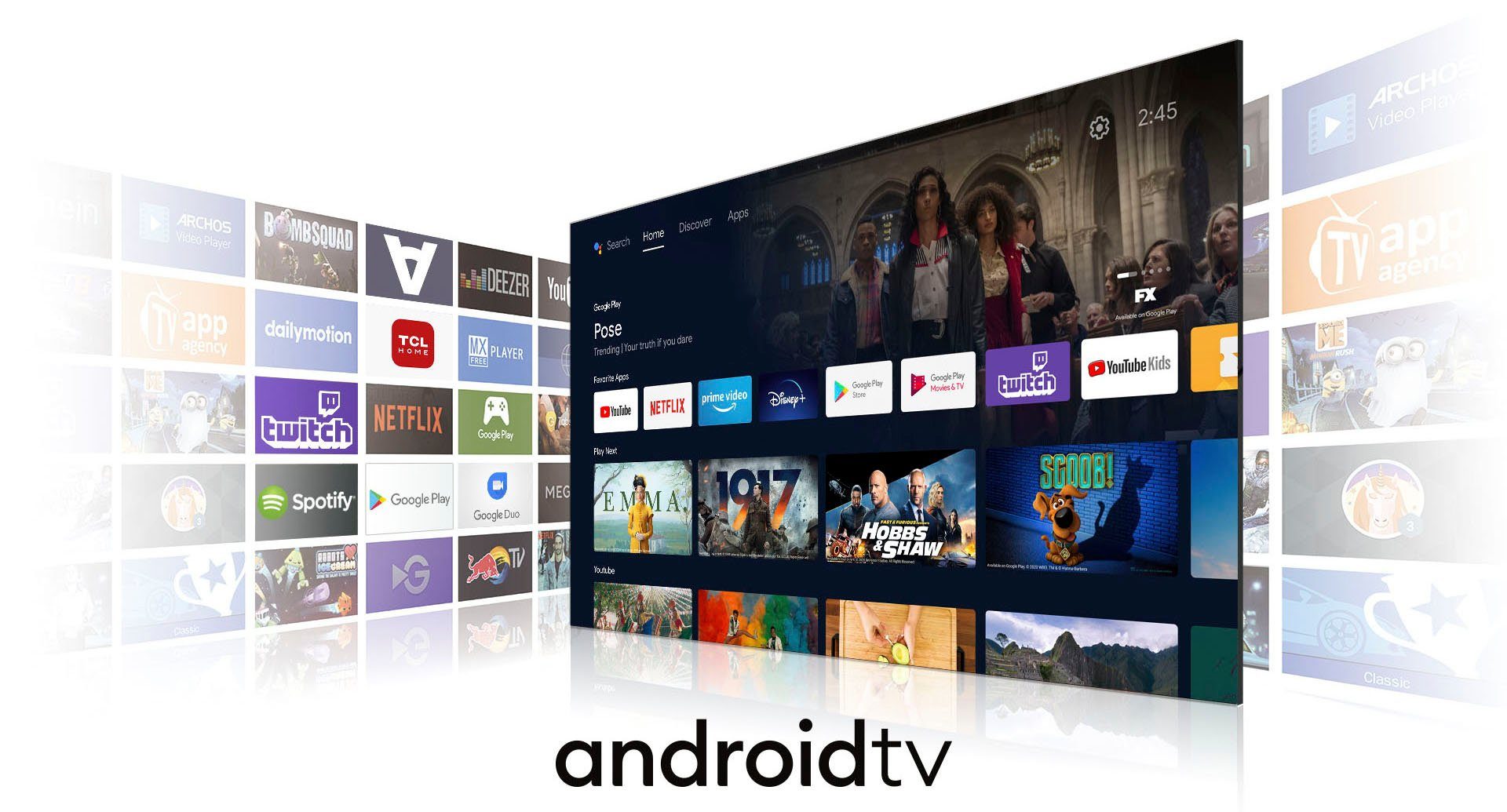 TCL Led-TV 40S5203X2, 100 cm / 40", Full HD, Smart TV - Android TV