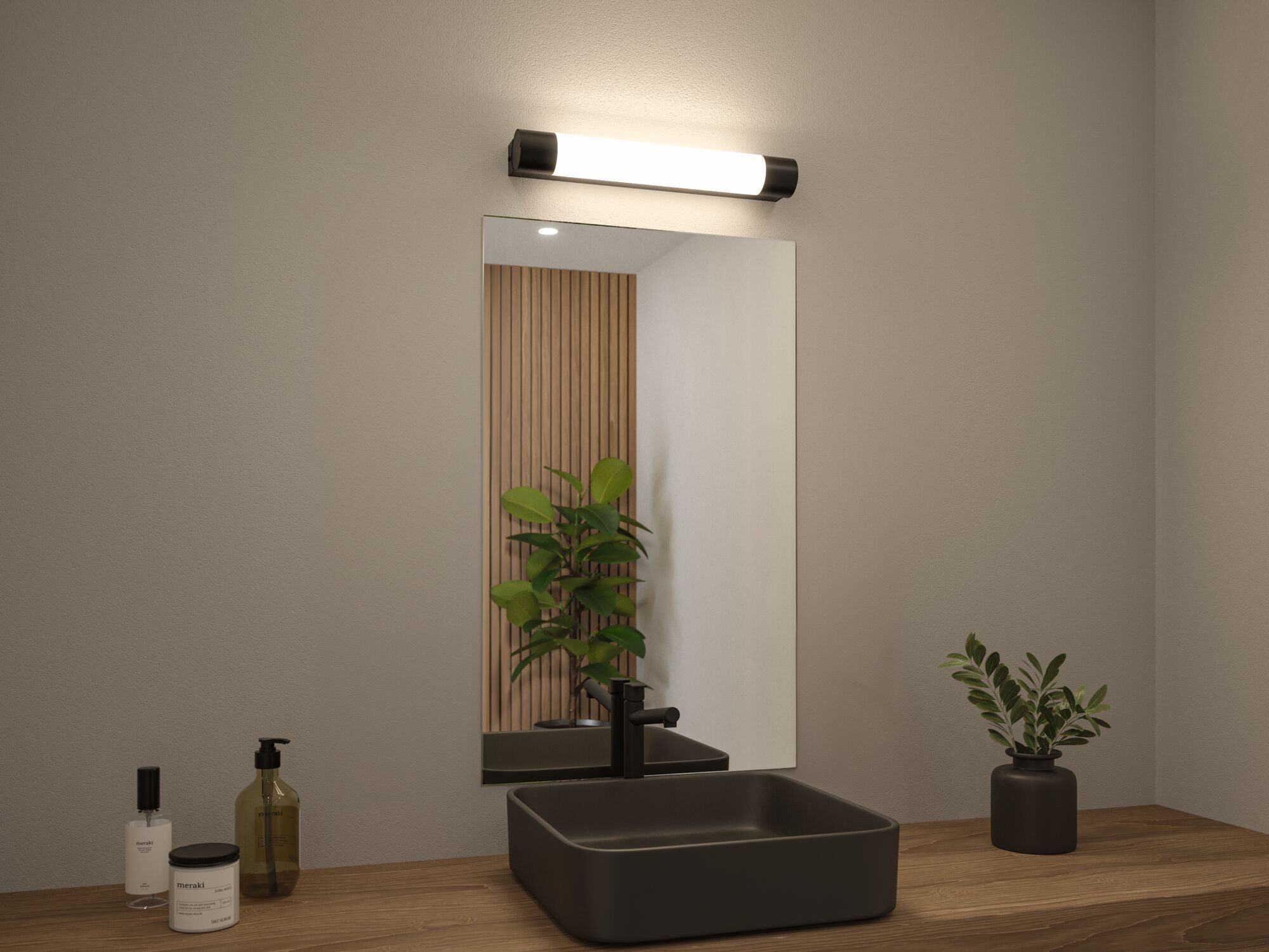 Paulmann Led-spiegellamp Selection Bathroom Spiegelverlichting Orgon IP44 3000K 230V 7,5W (1 stuk)
