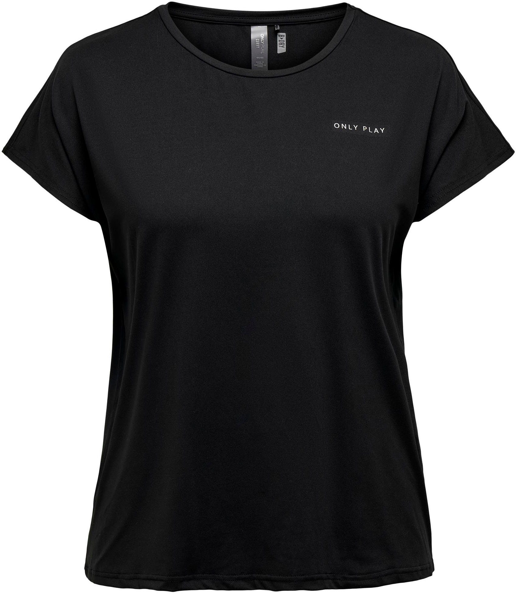 Only Play Functioneel shirt ONPAUBREE SS LOOSE TRAIN TEE CURVY NOOS