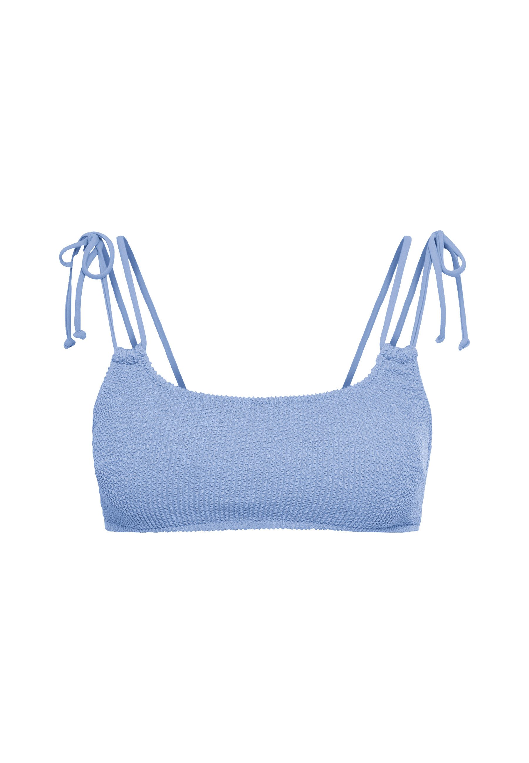 LSCN by LASCANA Bustierbikinitop Lou trendy structuurstof