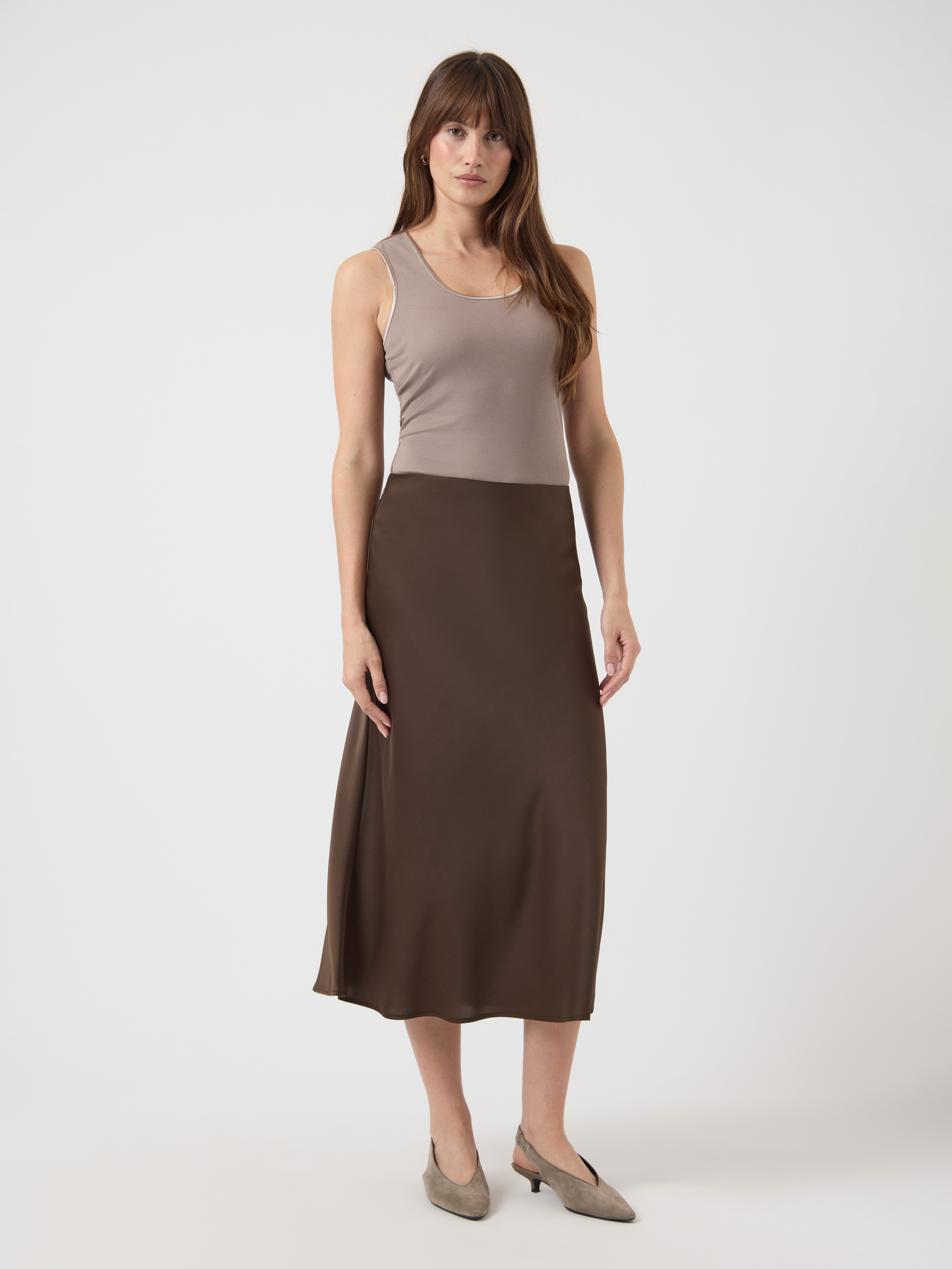 Y.A.S Midirok YASPELLA HW MIDI SKIRT S. NOOS