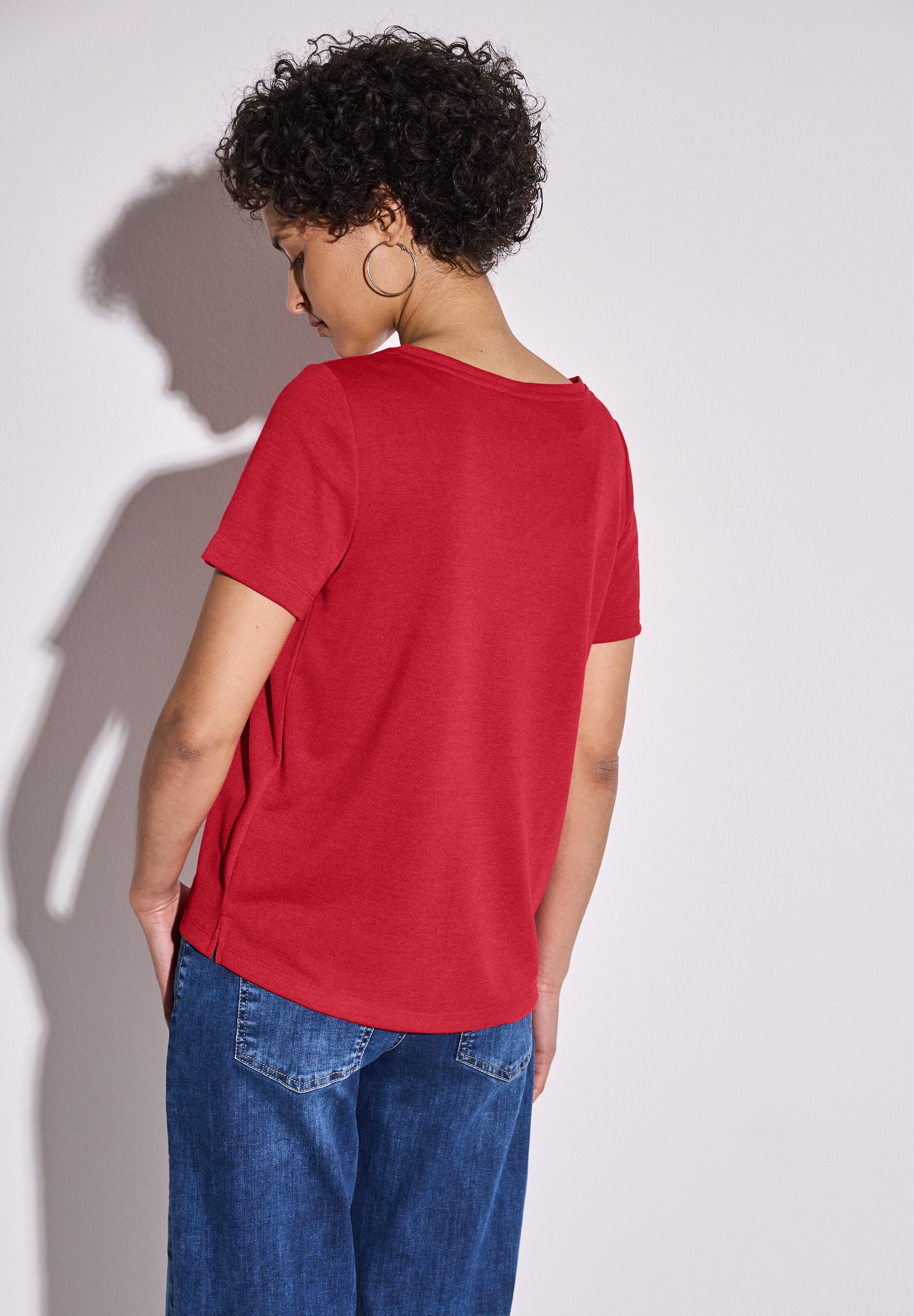 STREET ONE T-shirt met tekst