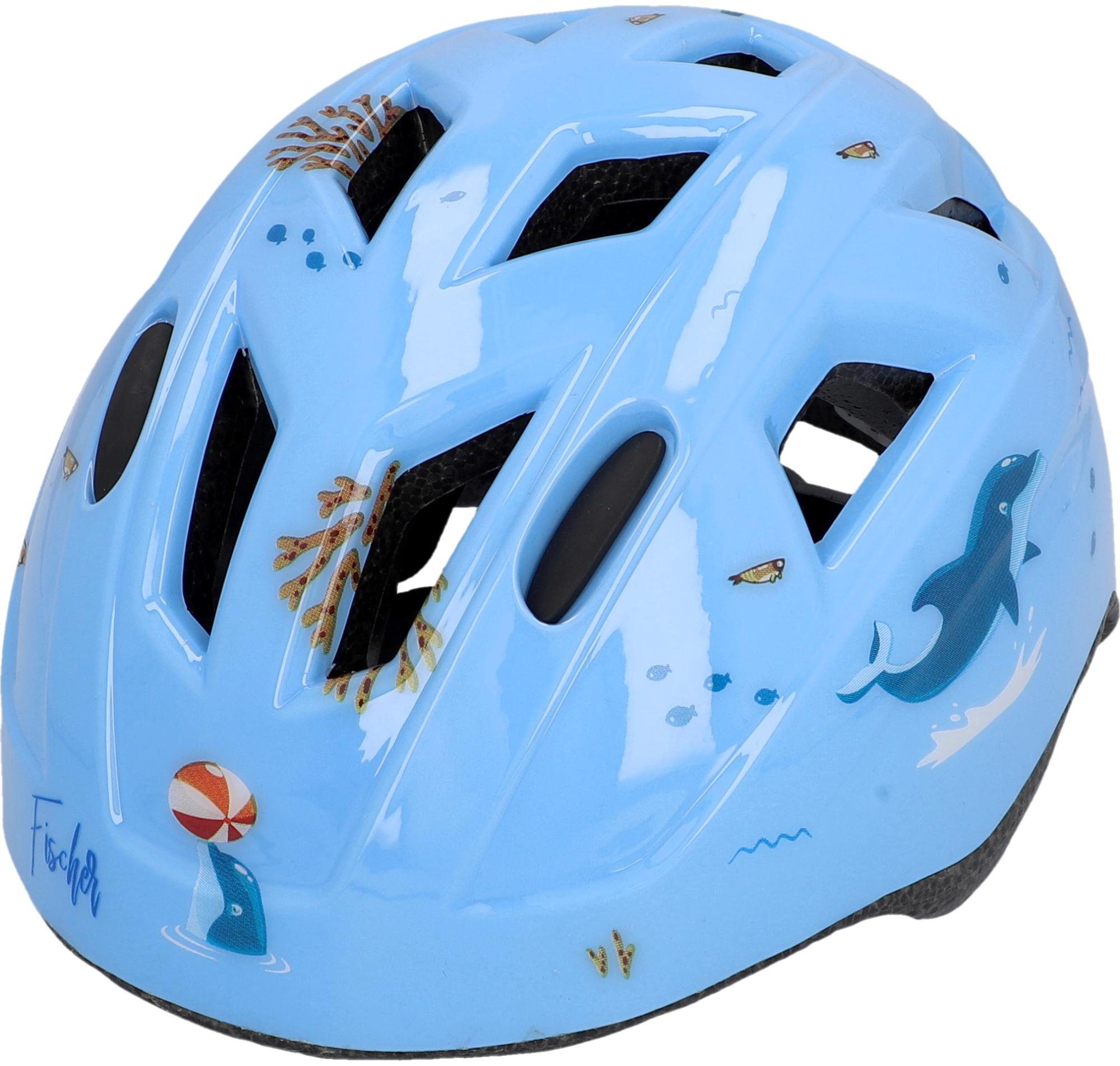 Fischer Kinderfietshelm Plus dolfijn XS/S