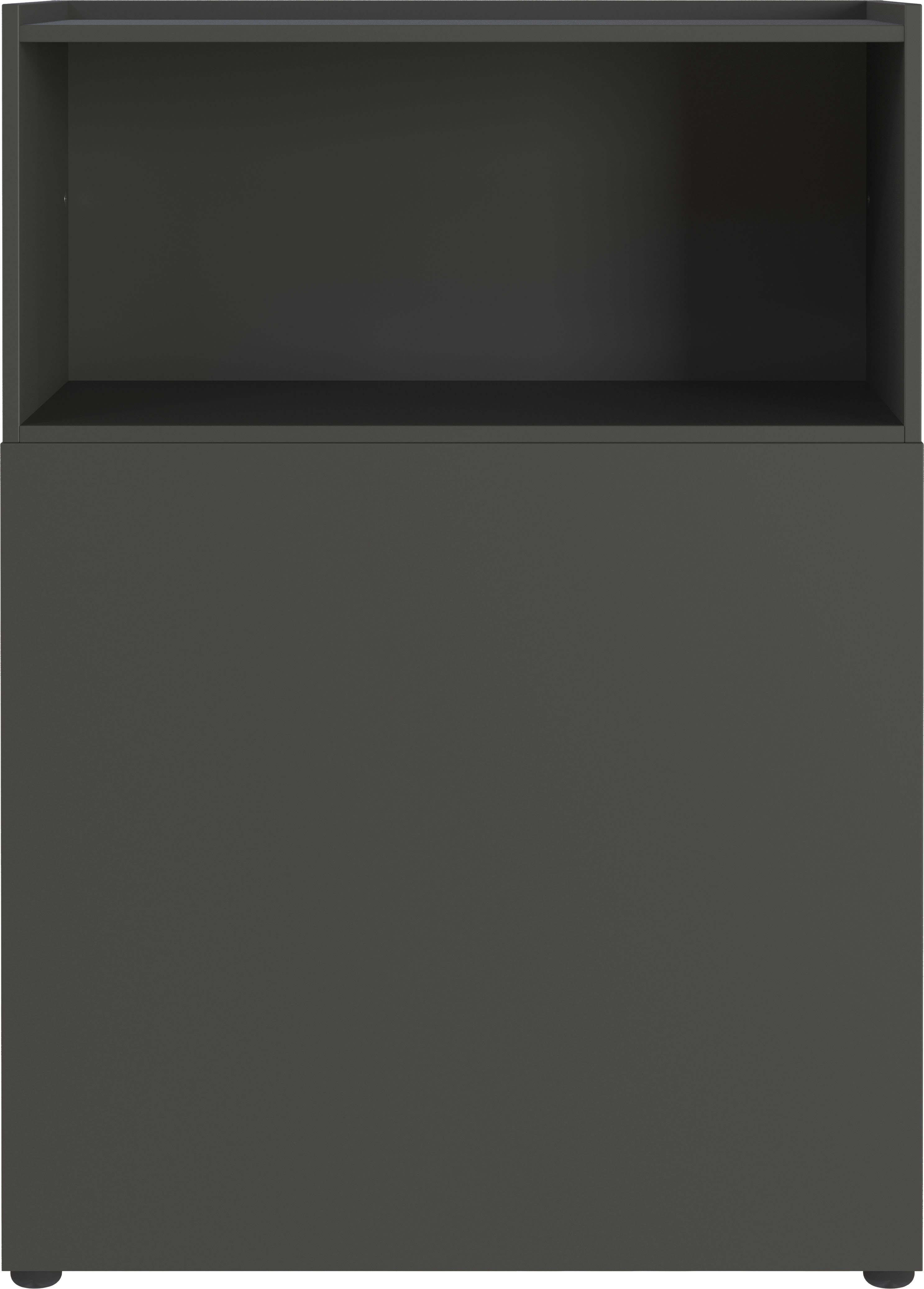 GERMANIA Roomdivider Milaan met 5 open vakken op ordnerhoogte(b/h) 80/112 cm, made in germany