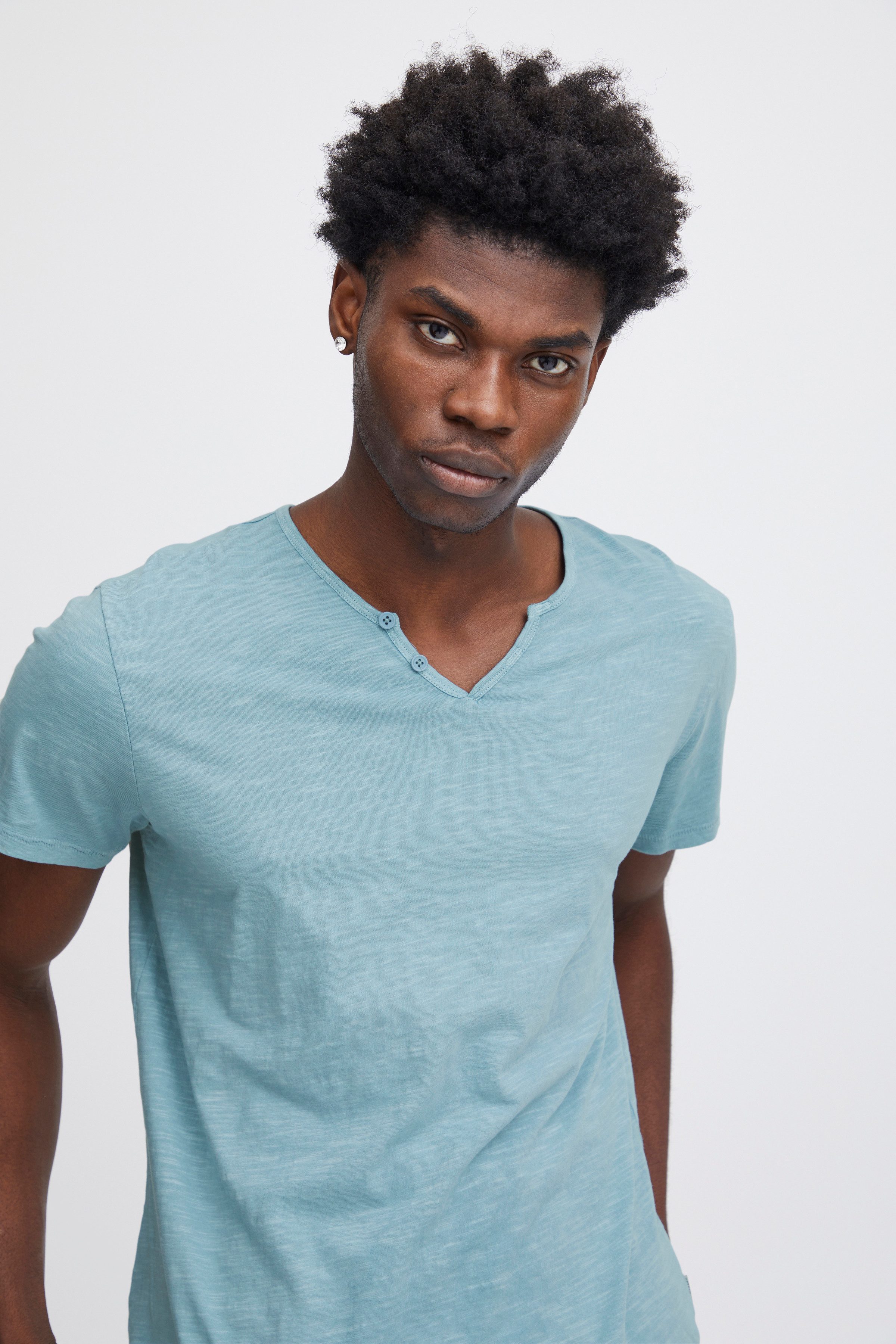 Blend T-shirt BHAshton split neck tee