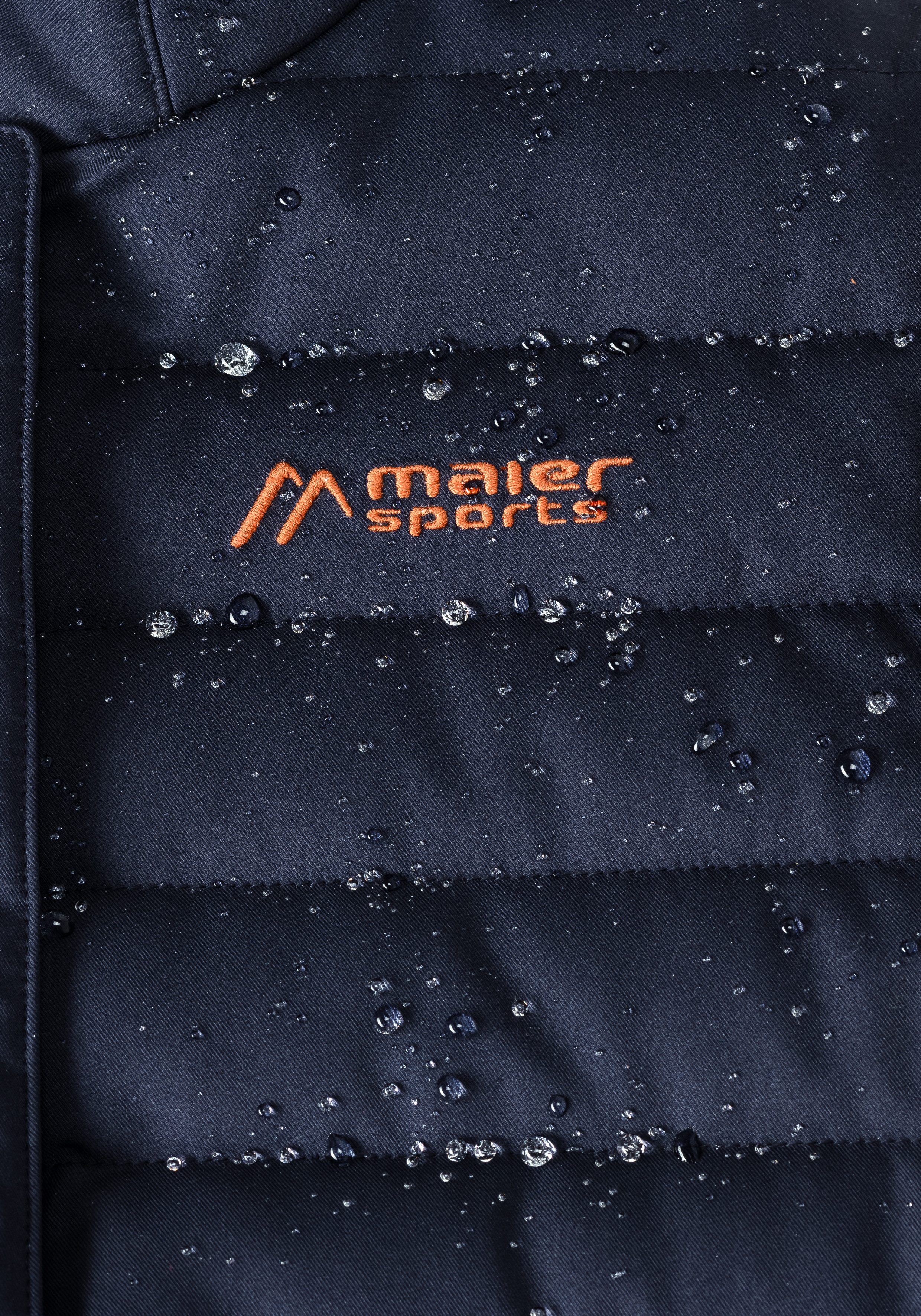 Maier Sports Functionele jas LAERKE Dames mantel outdoor mantel wind waterdicht 4 ruime zakken