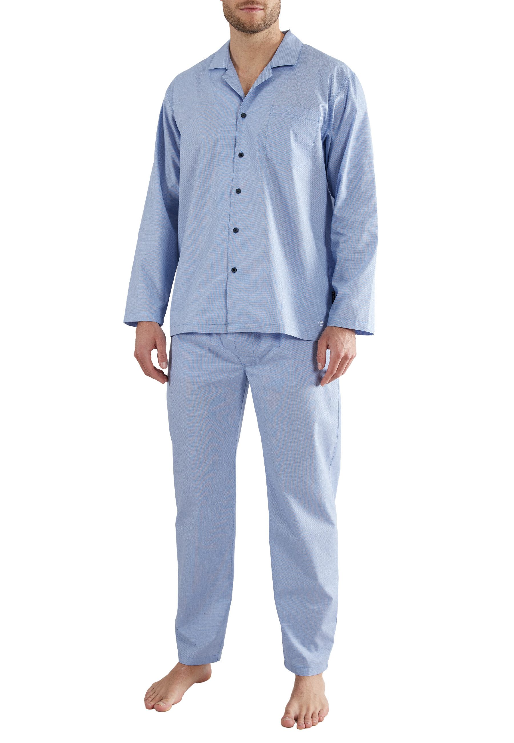 Tom Tailor Pyjama met doorlopende knoopsluiting (2-delig)
