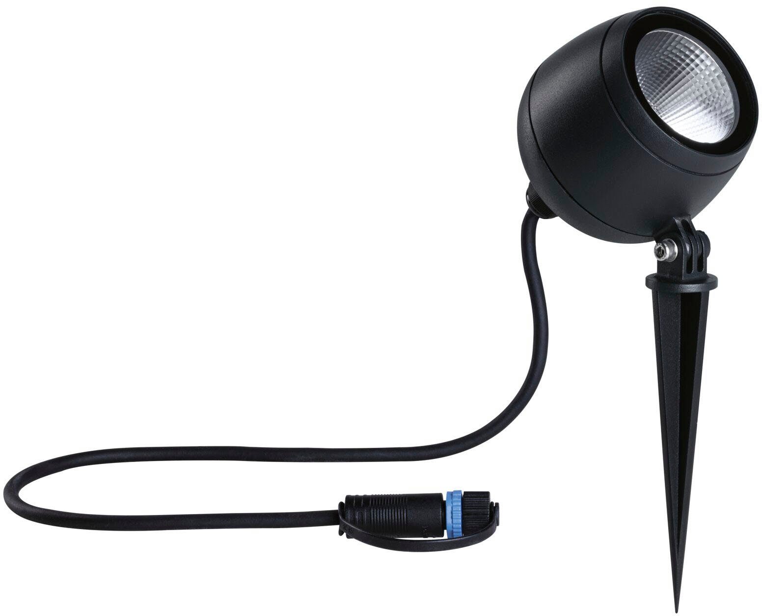 Paulmann Led-tuinverlichting Buiten Plug & Shine Spot Kikolo 20° 3000K Antraciet (1 stuk)