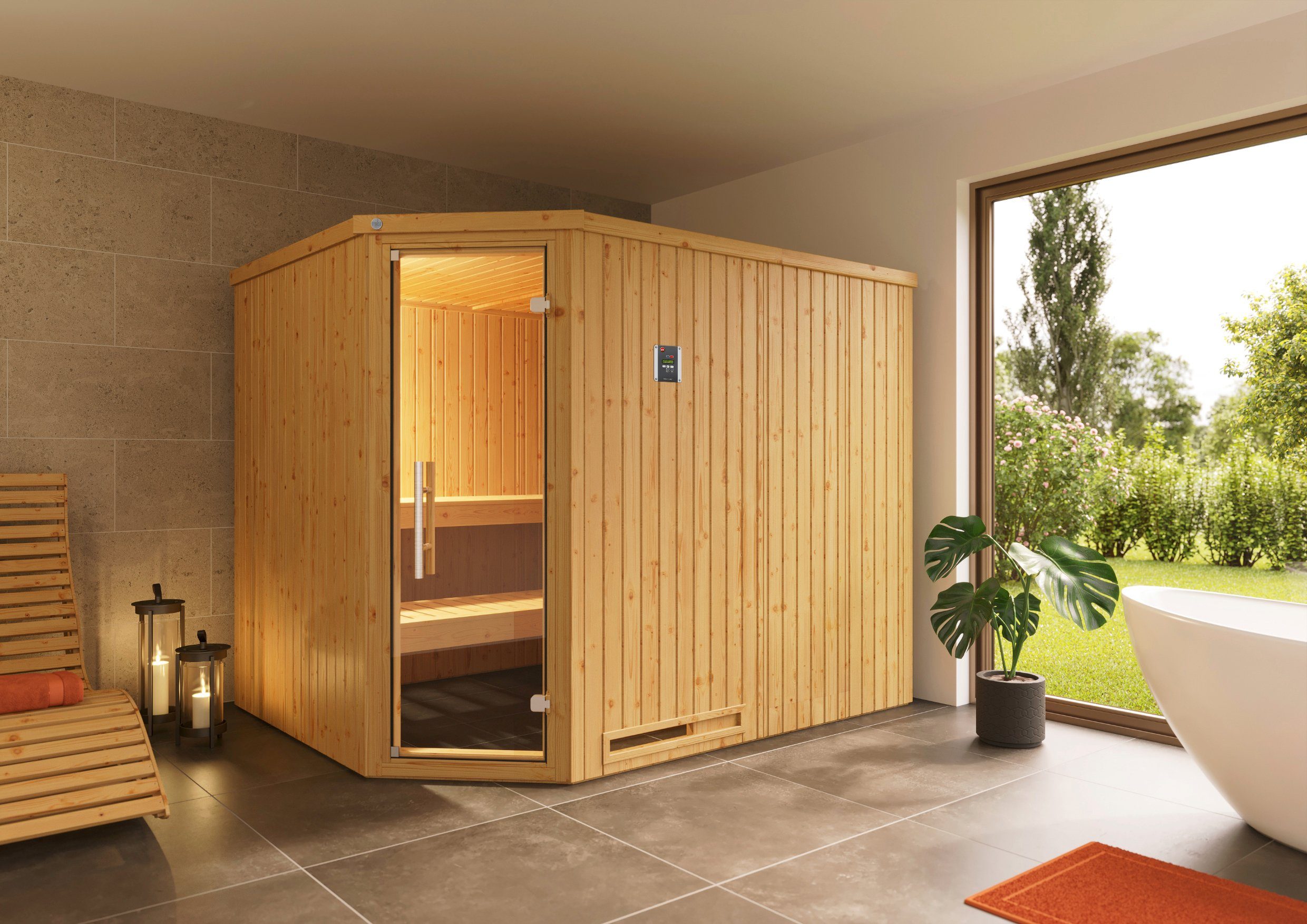 weka Sauna Varberg 4 zonder kachel