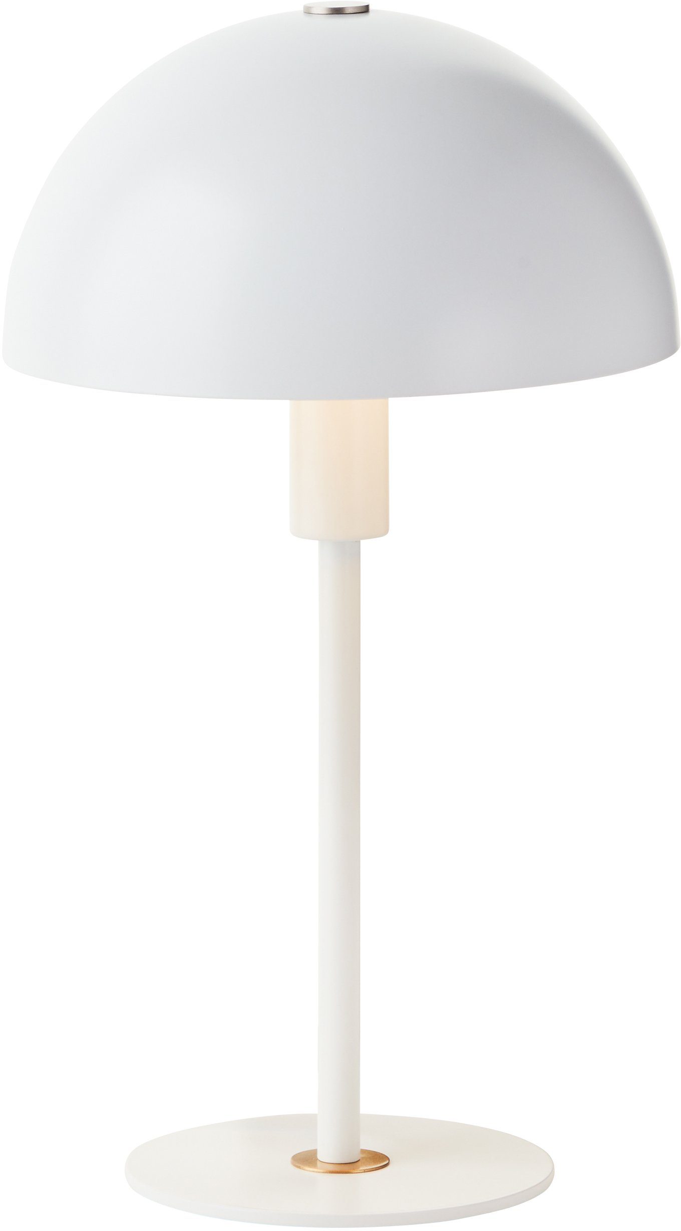 LeGer Home by Lena Gercke Tafellamp Linnea paddestoel lamp Paddenstoel lamp, tafellamp, metalen voet, hoogte 35,5 cm (1 stuk)