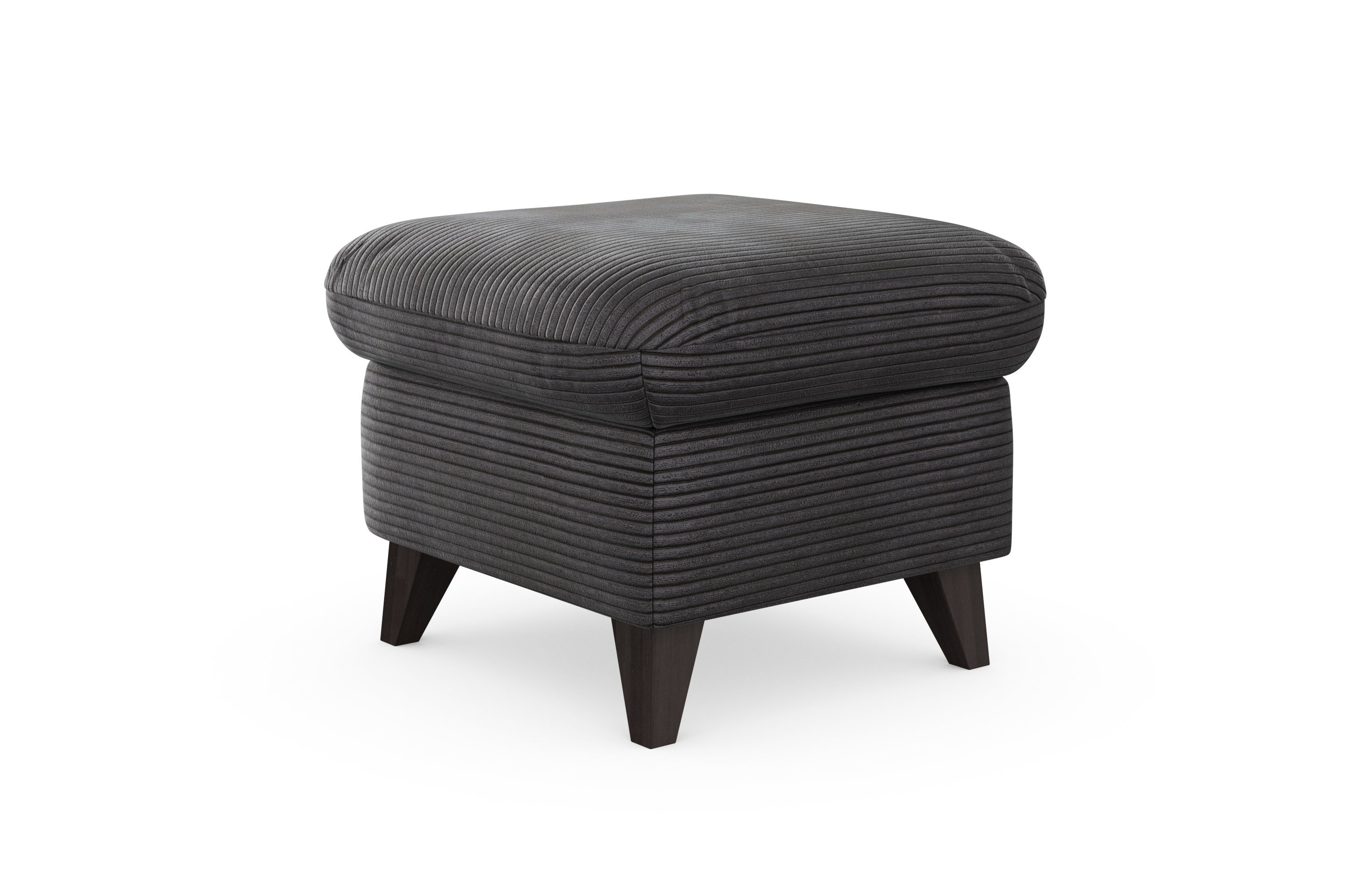 Home affaire Hocker Trelleborg Cord-bekleding, met opbergvak, inclusief binnenveringsinterieur