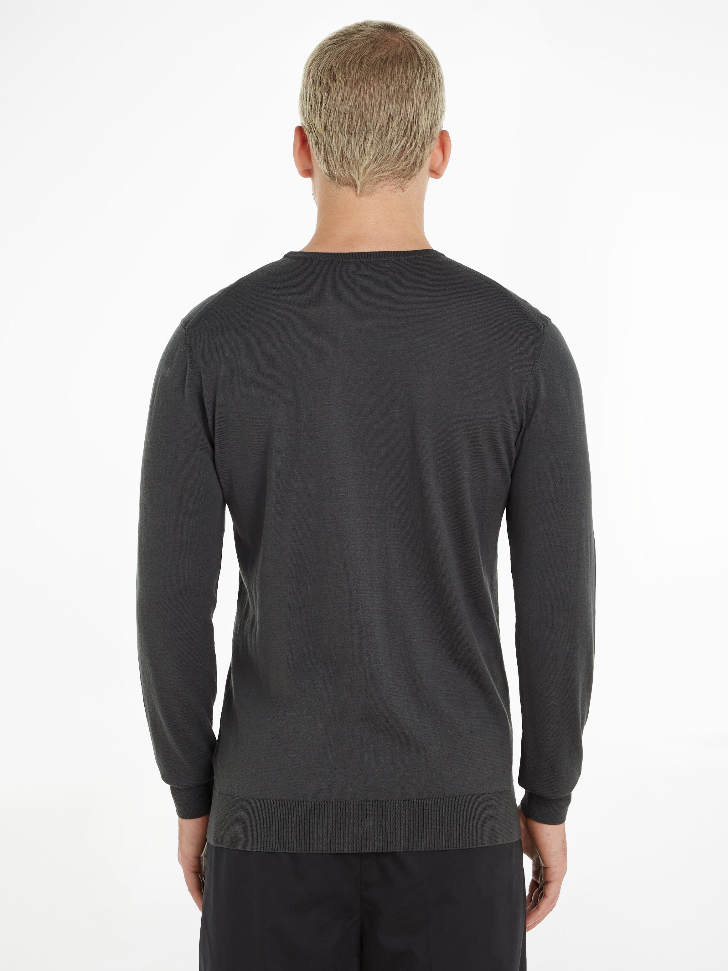 Calvin Klein Trui met ronde hals COTTON SILK CN SWEATER