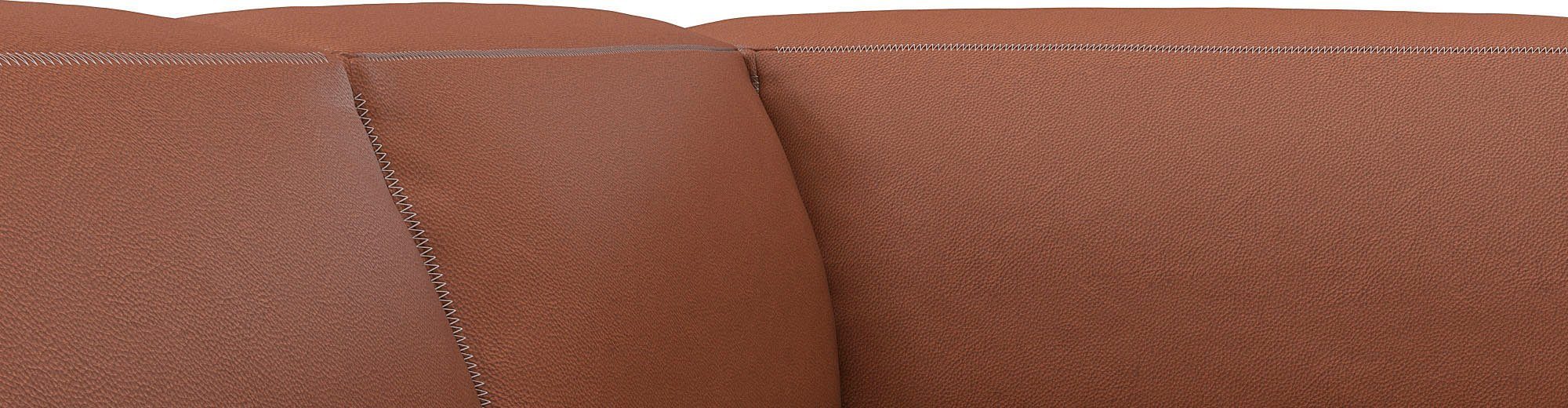 FLEXLUX Hoekbank Lucera, super comfortabel door hoogwaardige zitconstructie met koudschuim