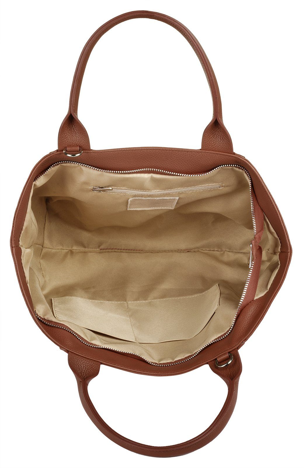 Samantha Look Shopper echt leer, made in italy