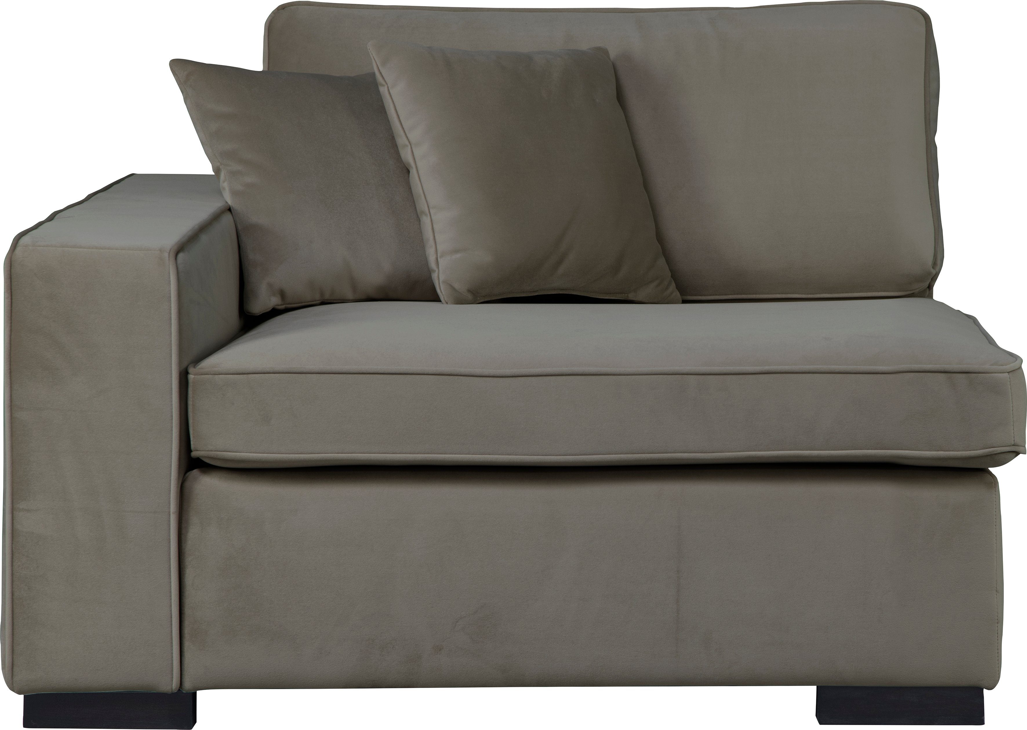 Home affaire Sofaelement Skara Module voor zelf samenstellen, in vele stofkwaliteiten bruin, modulaire banken, 110 cm
