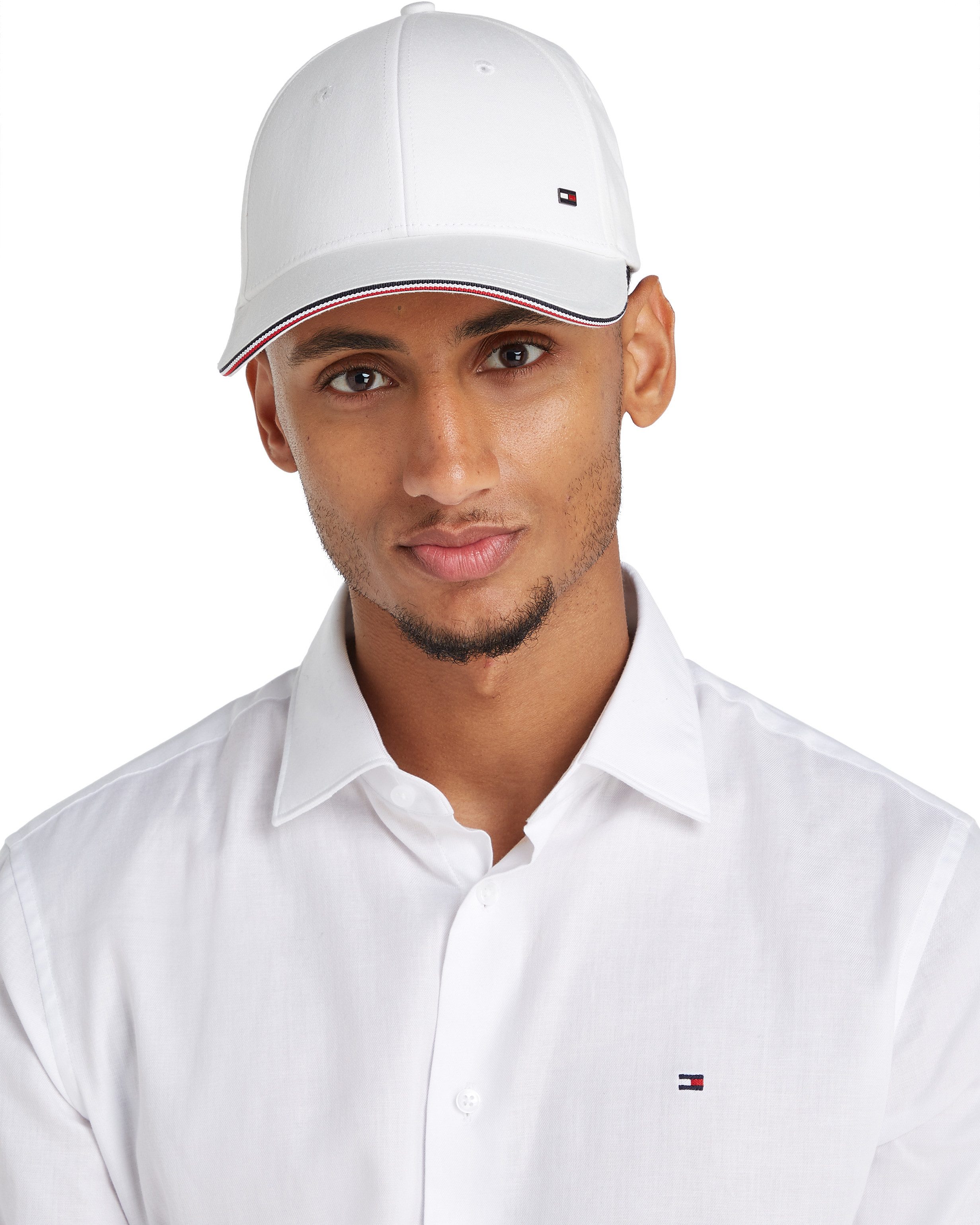 Tommy Hilfiger Baseballcap TH CORPORATE COTTON 6 PANEL CAP met subtiele logo-pin boven het schild