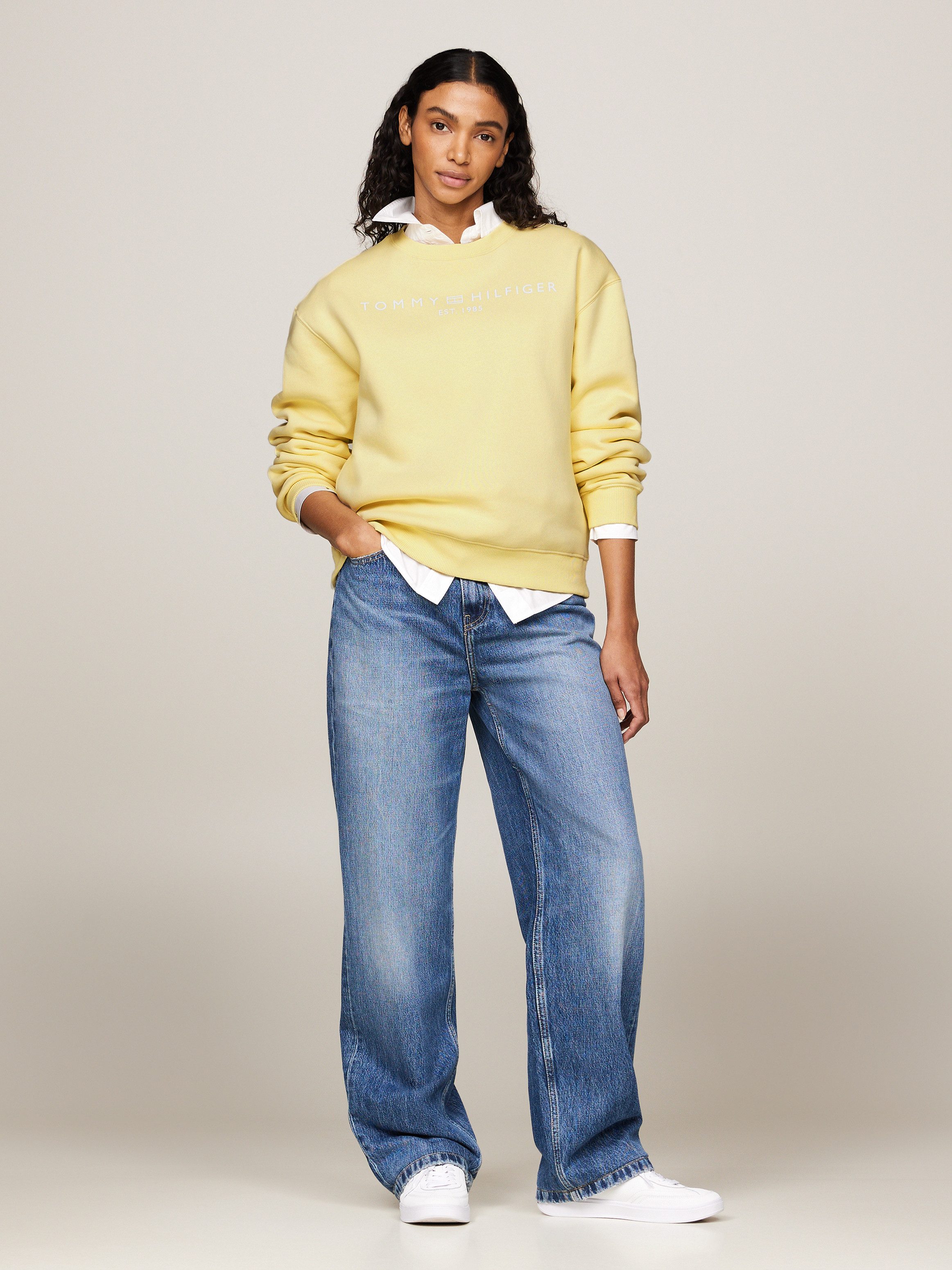 Tommy Hilfiger Sweatshirt MDRN REG CORP LOGO C-NK SWTSHRT