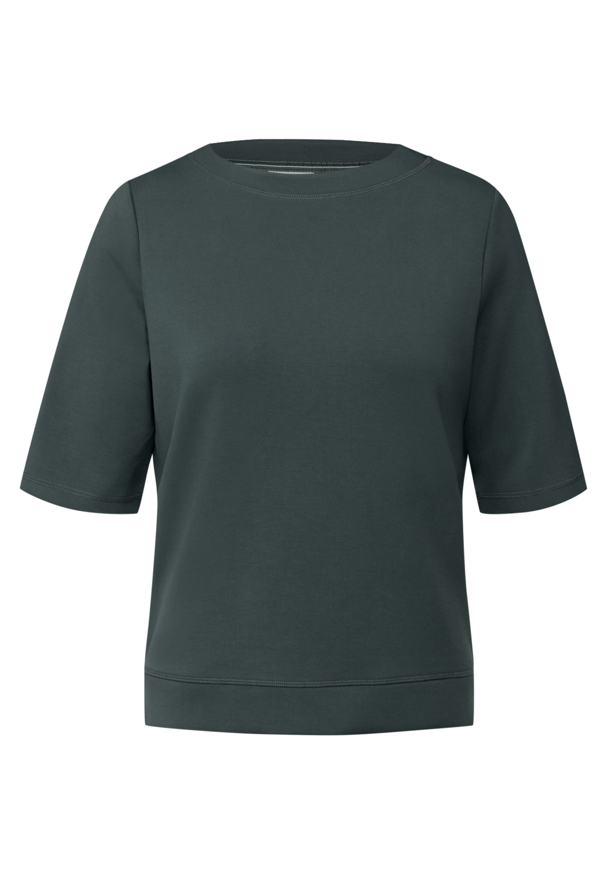 Cecil Sweatshirt korte mouwen, met u-hals