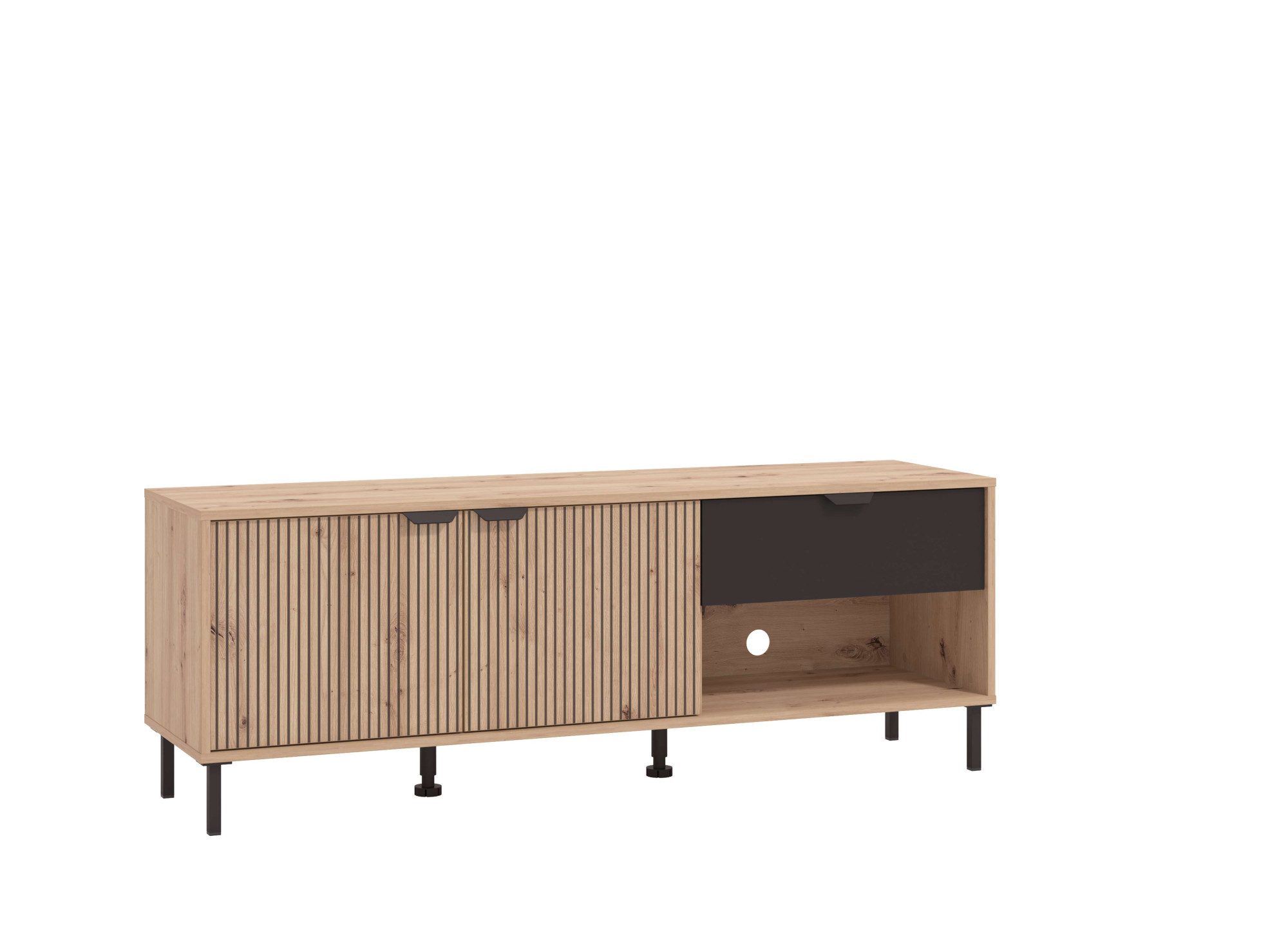 Home affaire Tv-meubel Mayenne TV-Lowboard, Breedte 150 cm, TV-kast, TV-standaard