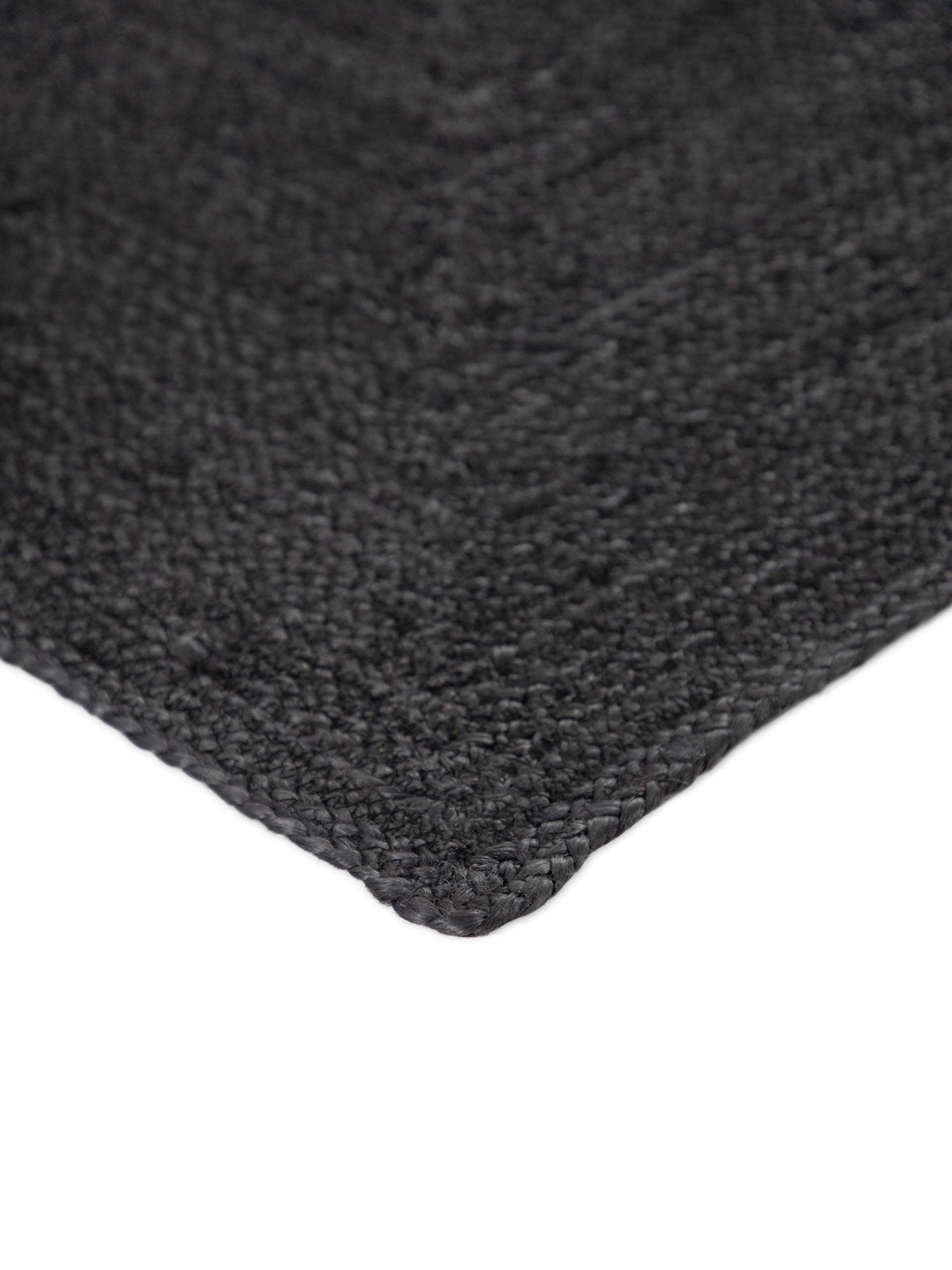carpetfine Vloerkleed Nele jute-vloerkleed natuurmateriaal gevlochten tweezijdig te gebruiken kleed van 100% jute, vierkant en als loper