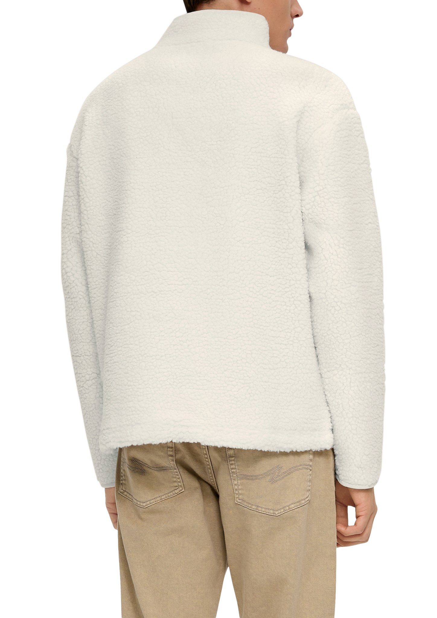 Q/S designed by Sweatshirt met merk-patch