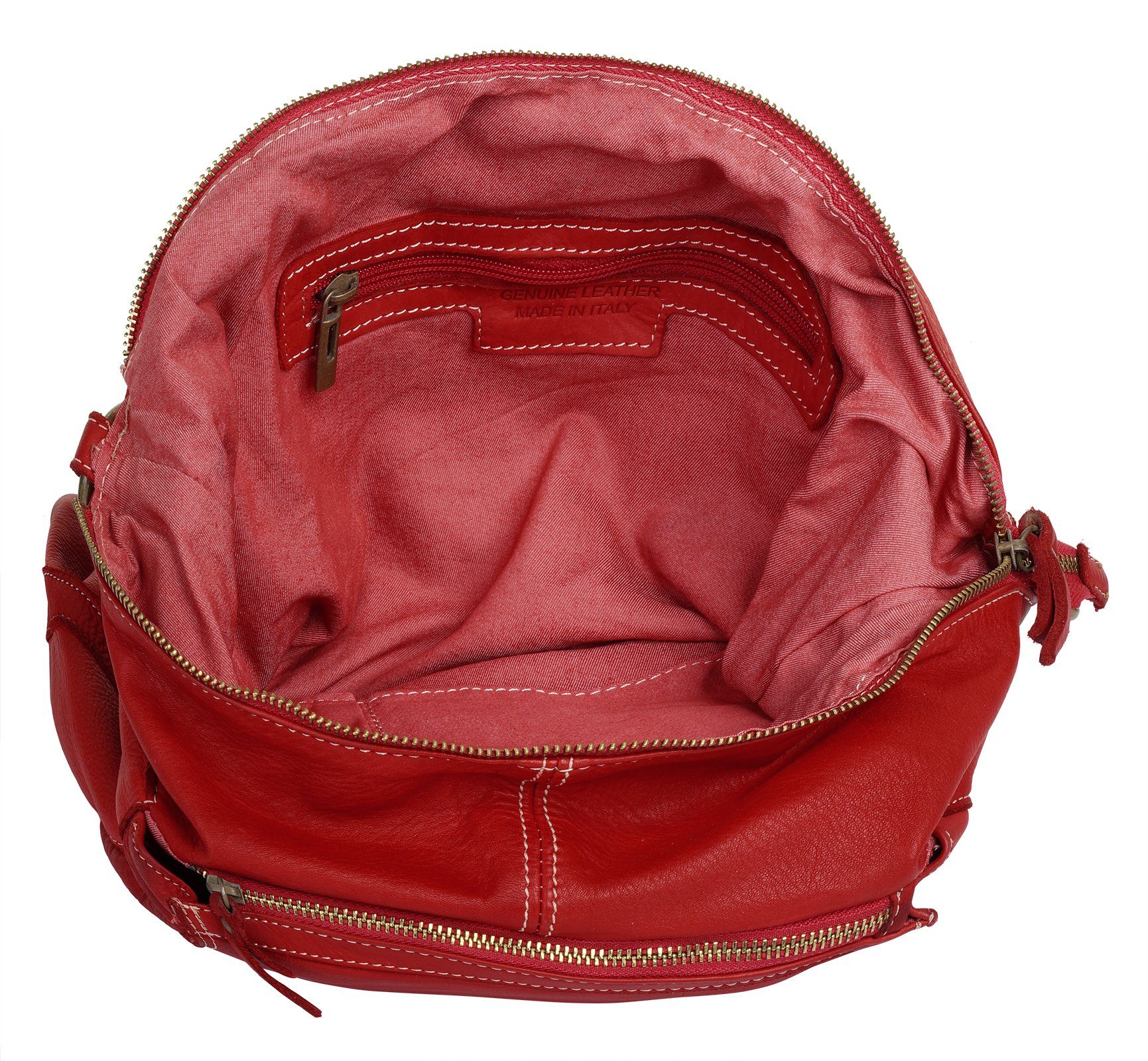 Cluty Shopper echt leer, made in italy