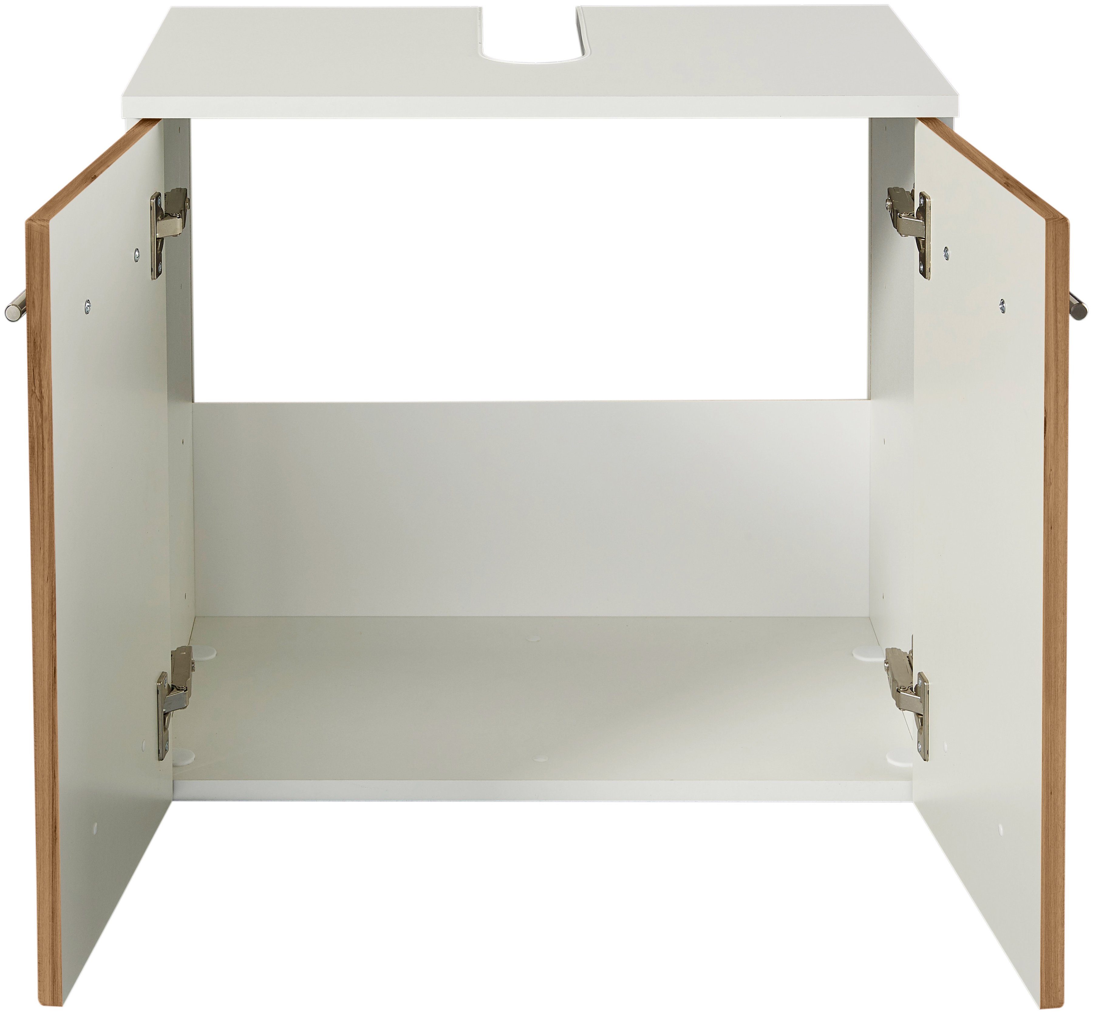 welltime Wastafelonderkast Trento, in verschillende designs en kleuren Badkamermeubel, breedte 60 cm, badkamerkast wastafelonderkast wastafelonderkast