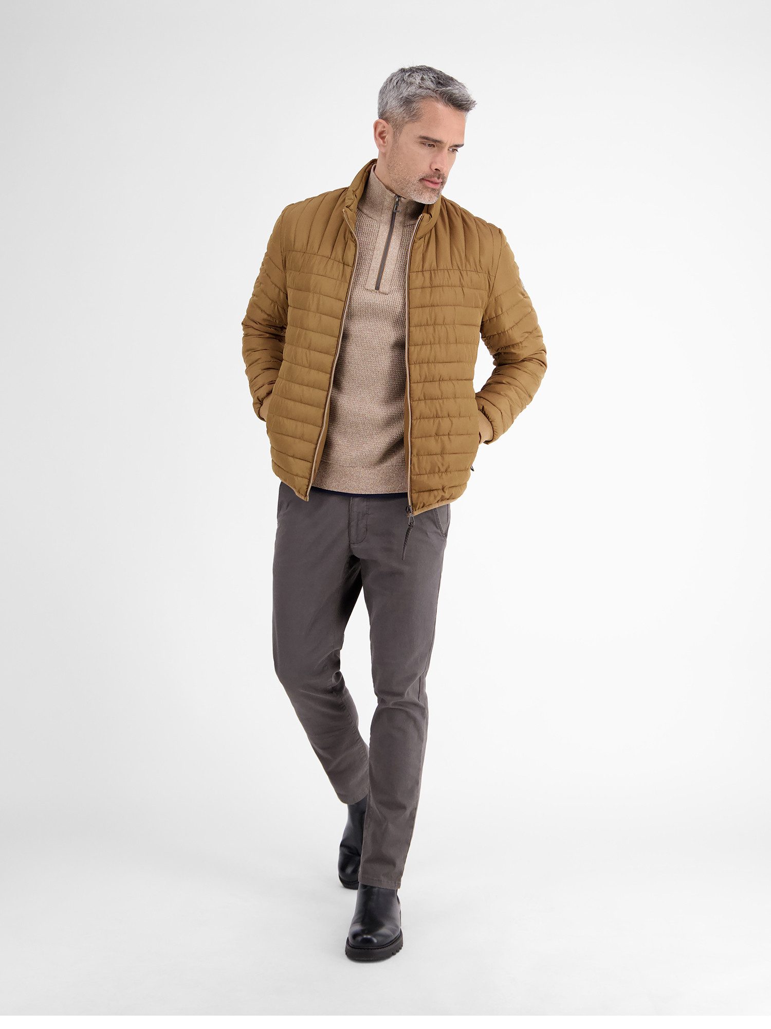 Lerros Gewatteerde jas LERROS lichte heren gewatteerde blouson