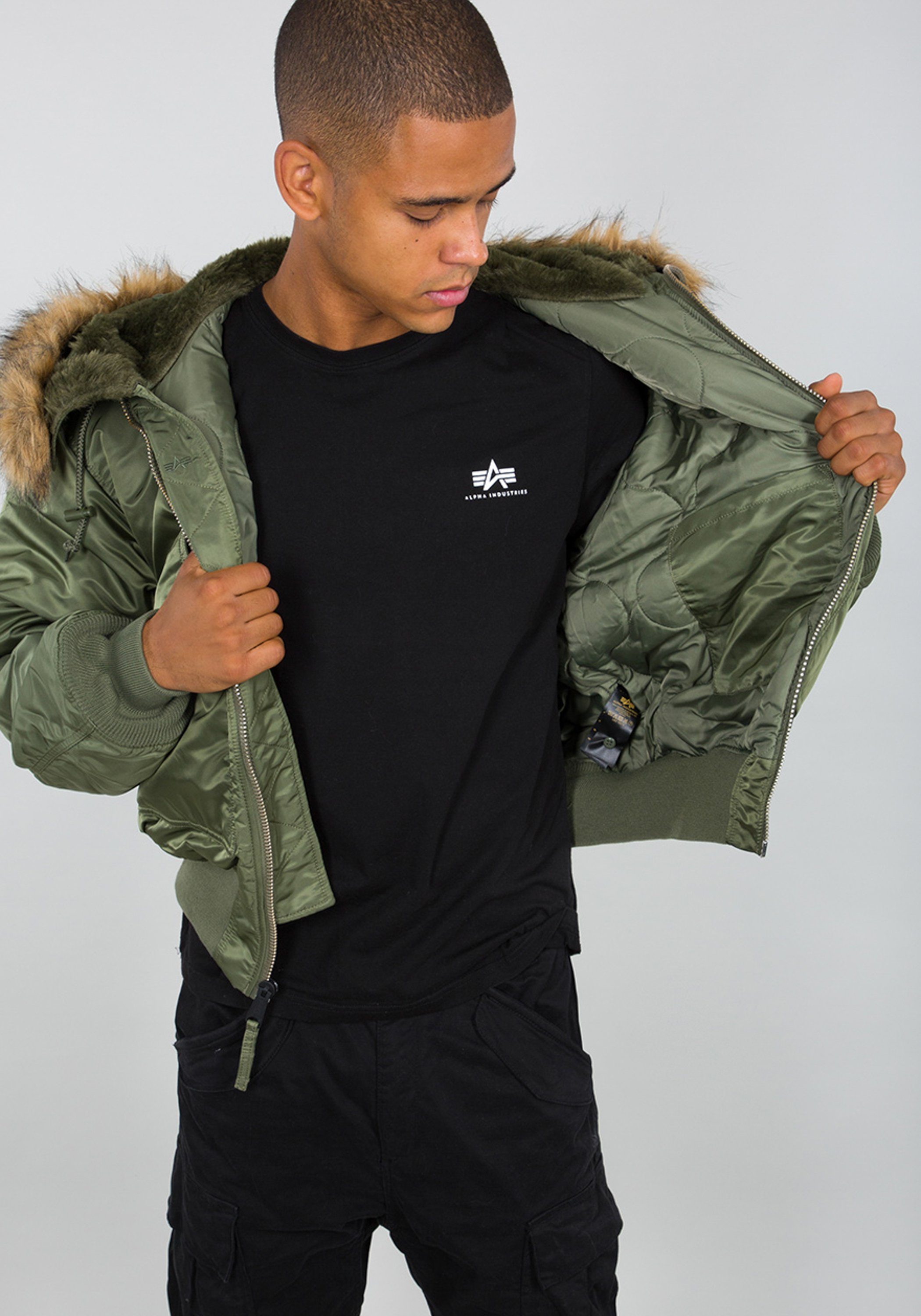 Alpha Industries Winterjack Men Bomber Jackets 45P Hooded