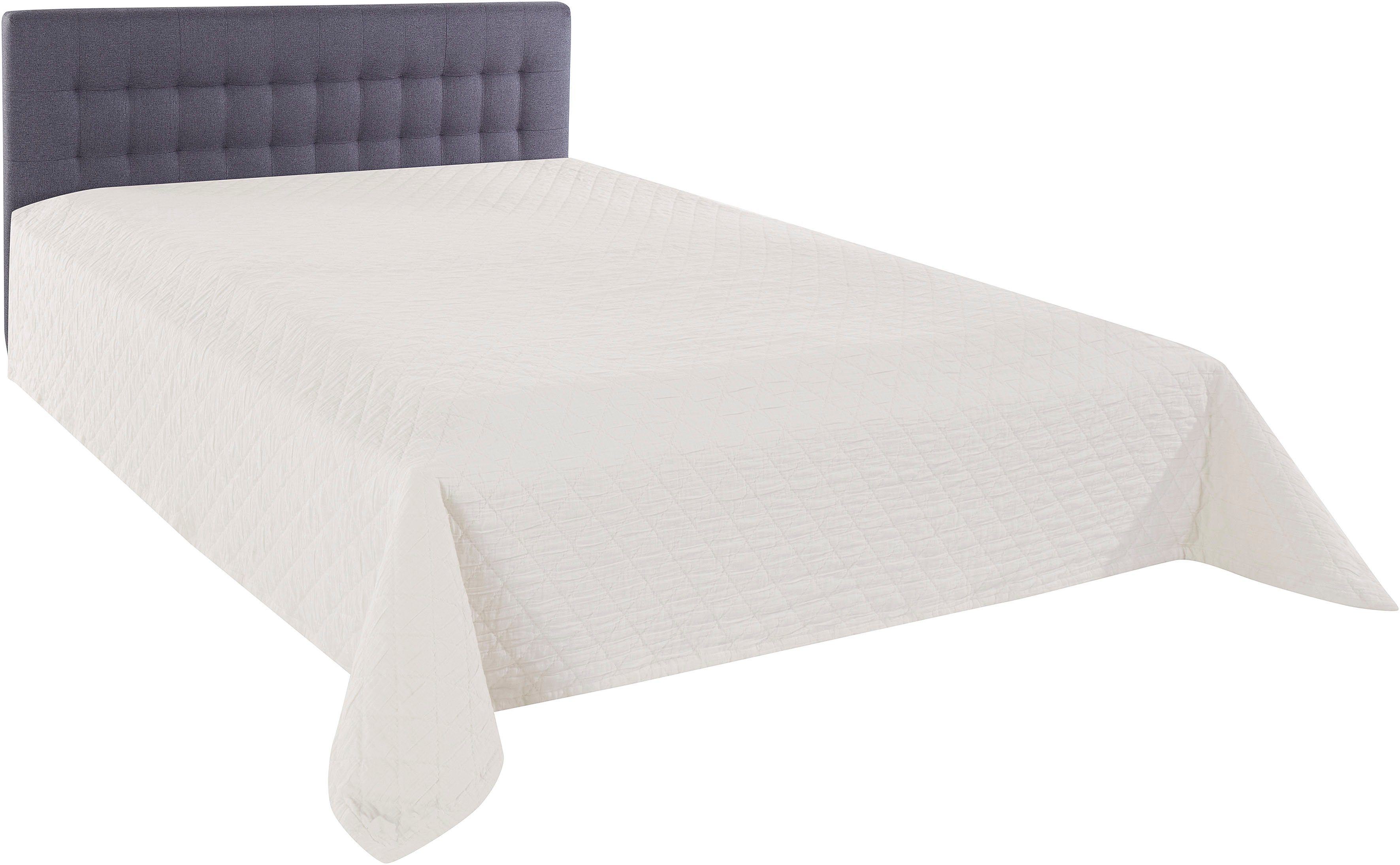 Guido Maria Kretschmer Home&Living Sprei Elisa gewatteerde sprei, deken in wafel look