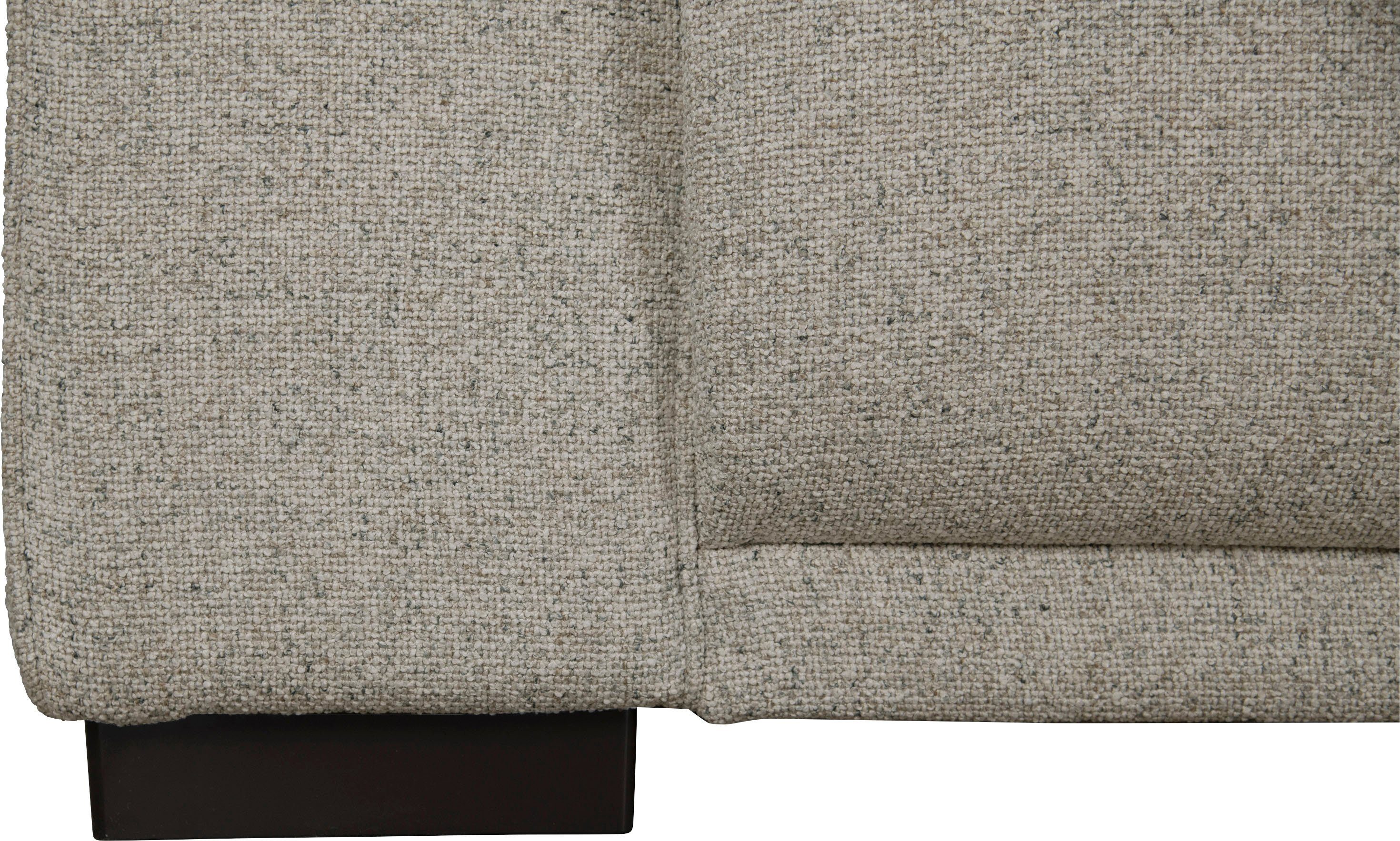 Home affaire Hoekbank BORNHOLM L-vorm met chaise longue, afmetingen B/D/H: 234/162/85 cm Recamiere links of rechts bestelbaar, golfvering, inclusief 2 kussens