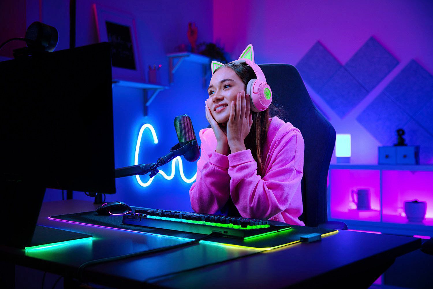 RAZER Streaming-microfoon Seiren V3 Chroma
