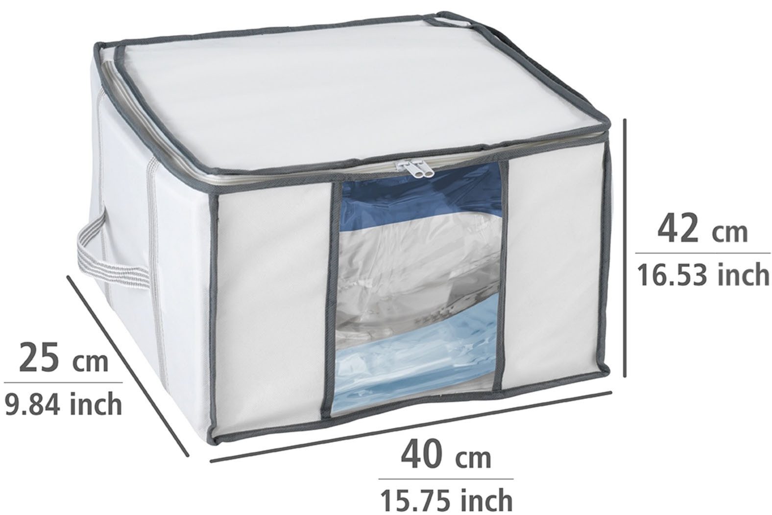 WENKO Onderbedlade Vacuüm-softbox S Ruimtebesparing door vacuüm