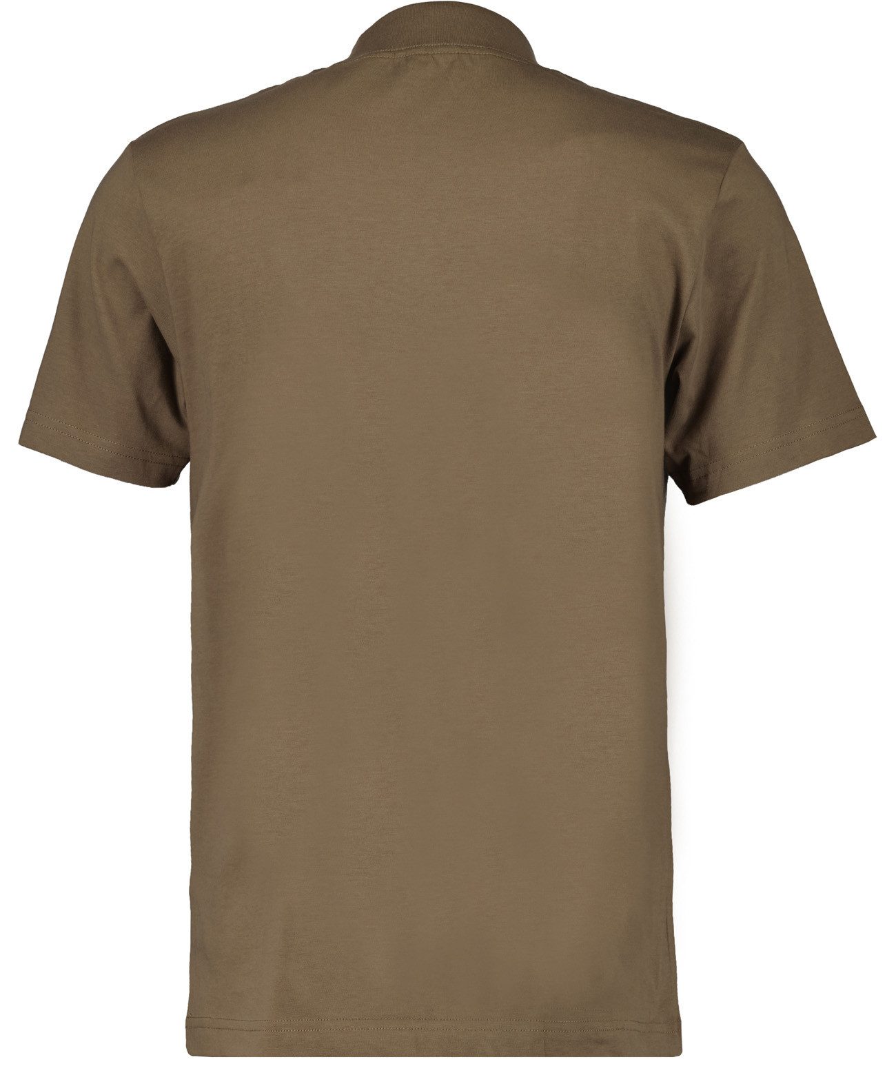 RAGMAN Shirt met staande kraag heren t-shirts maat 6XL bruin