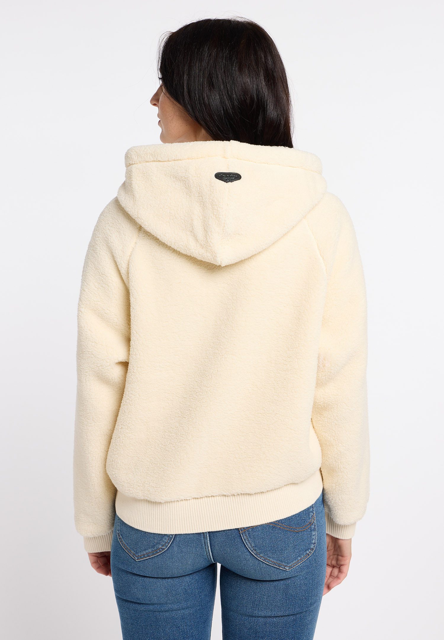 Ragwear Sweatvest TALIANA van zacht teddypluche