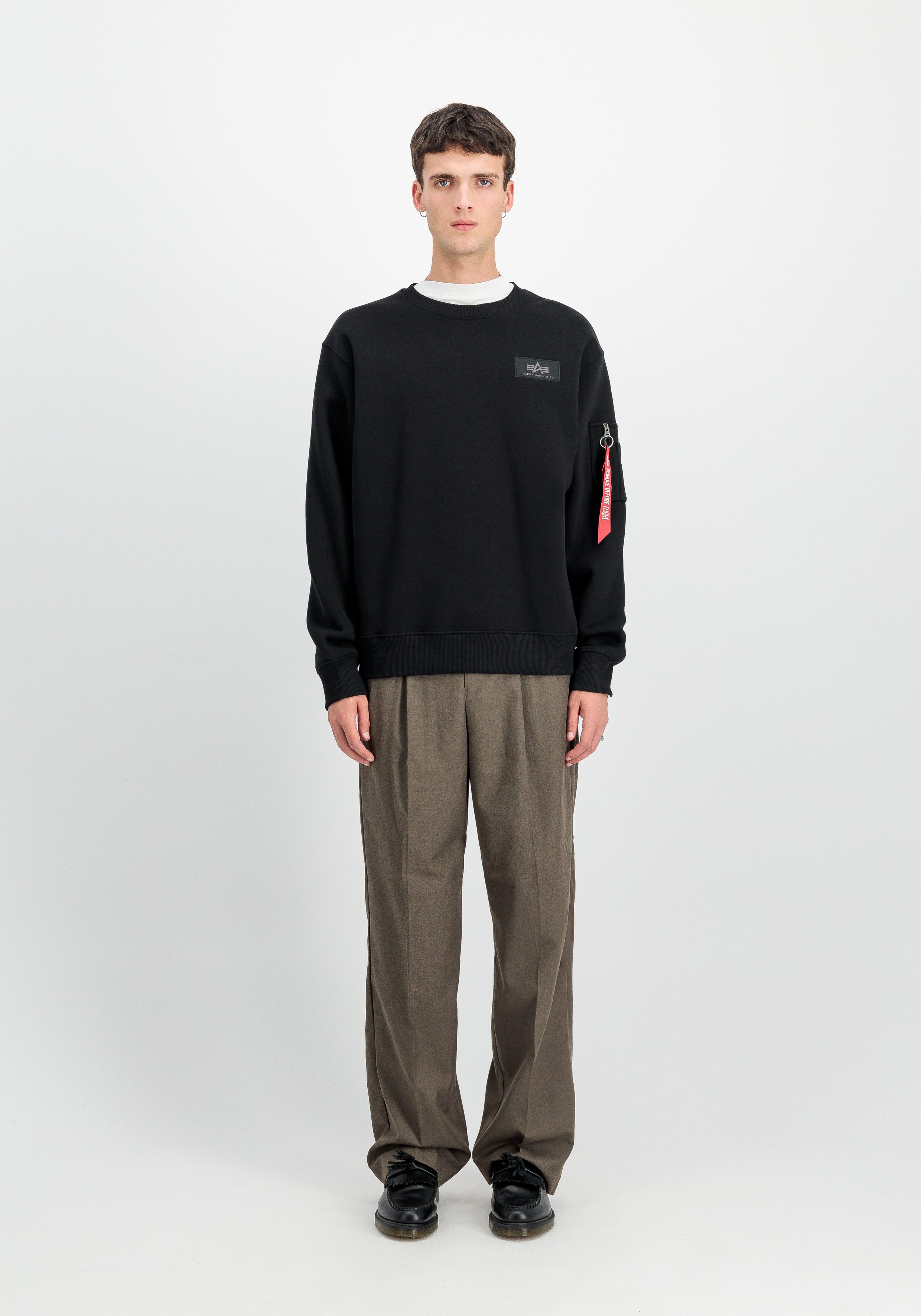 Alpha Industries Sweatshirt Back Print Crewneck