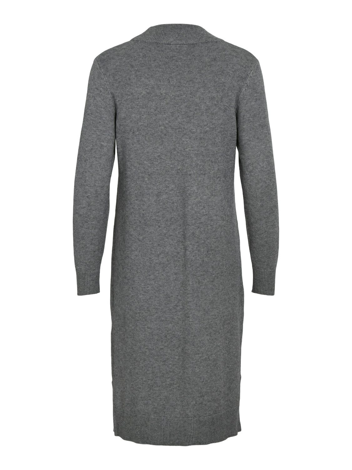 Vila Gebreide jurk VIRIL CREW NECK L/S MIDI DRESS - NOOS