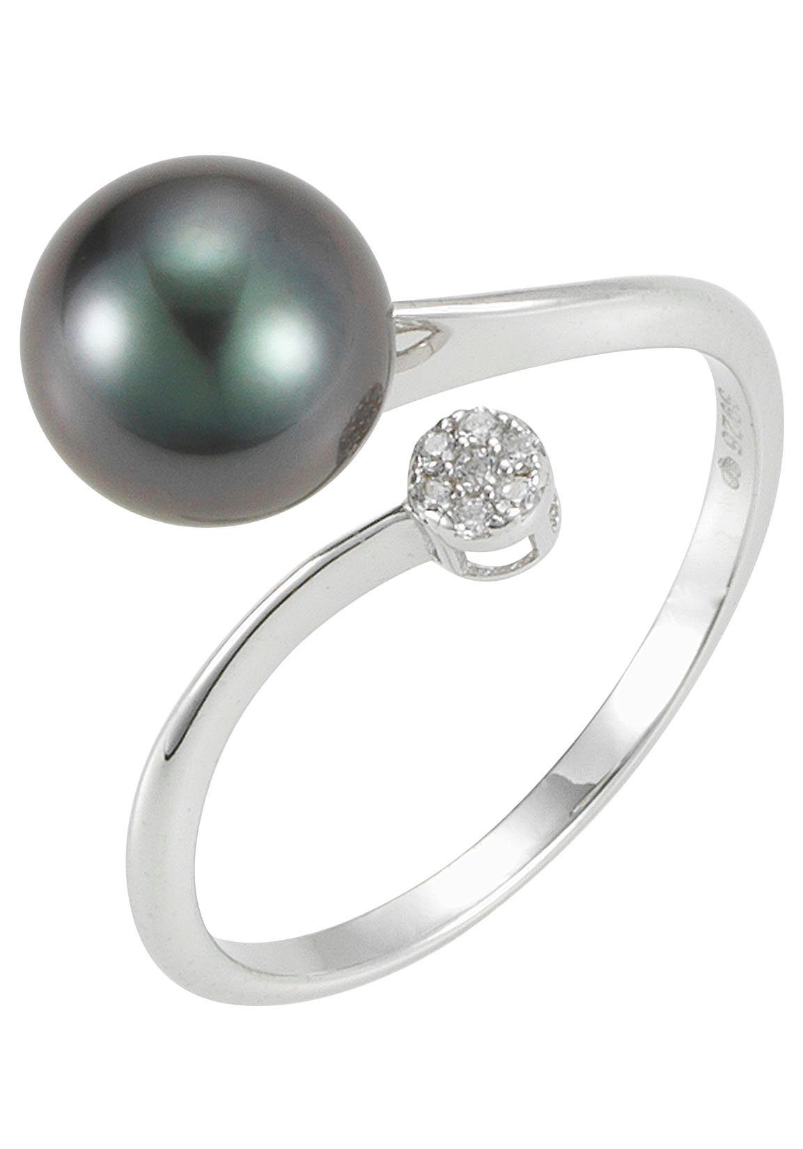 Adriana Parelring San Remo, S32-S, S32-W Made in Germany - met zirkonia - met zoetwater- of...
