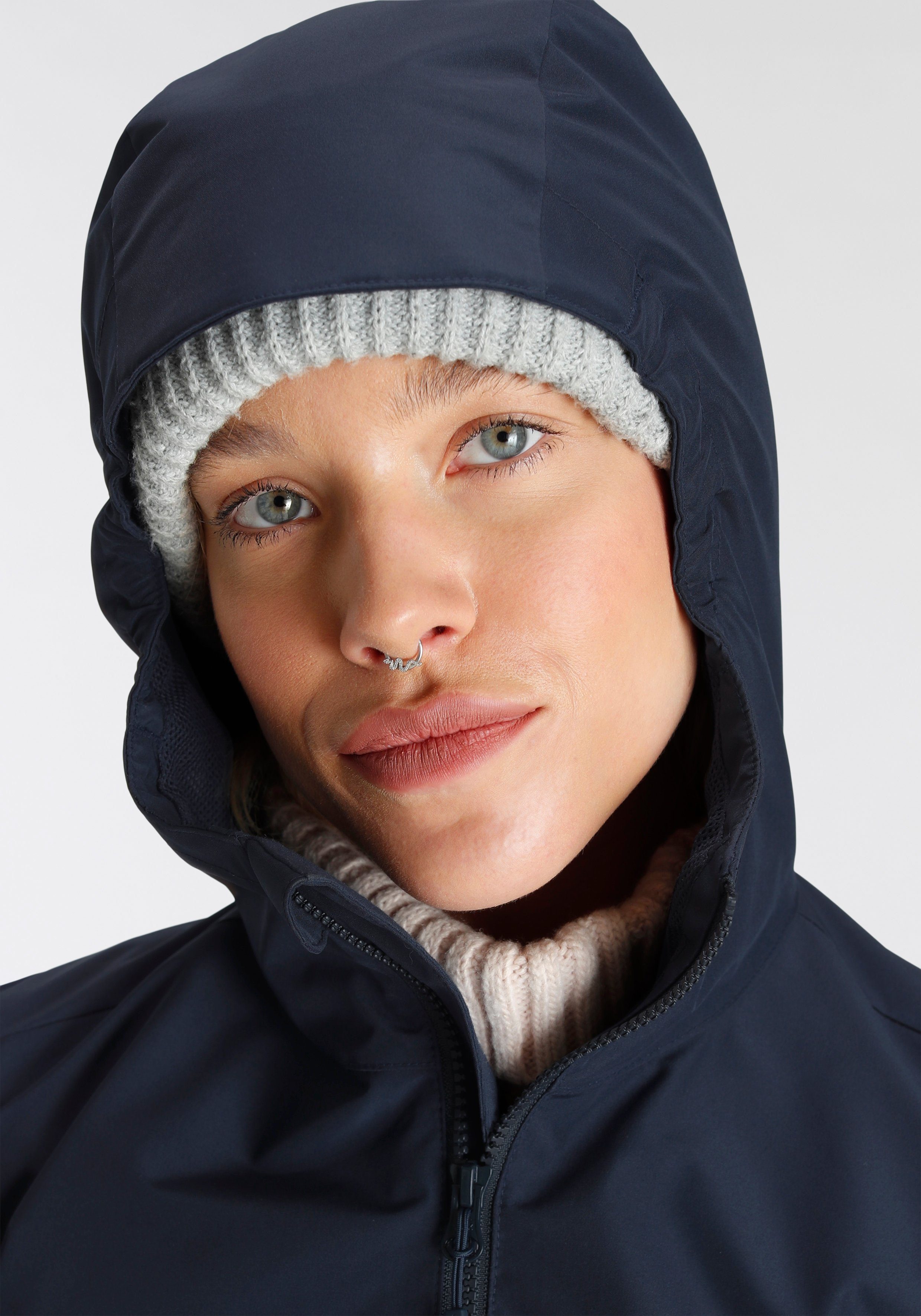 Jack Wolfskin Functioneel jack FARWOOD JKT W Waterafstotend & Ademend & Winddicht