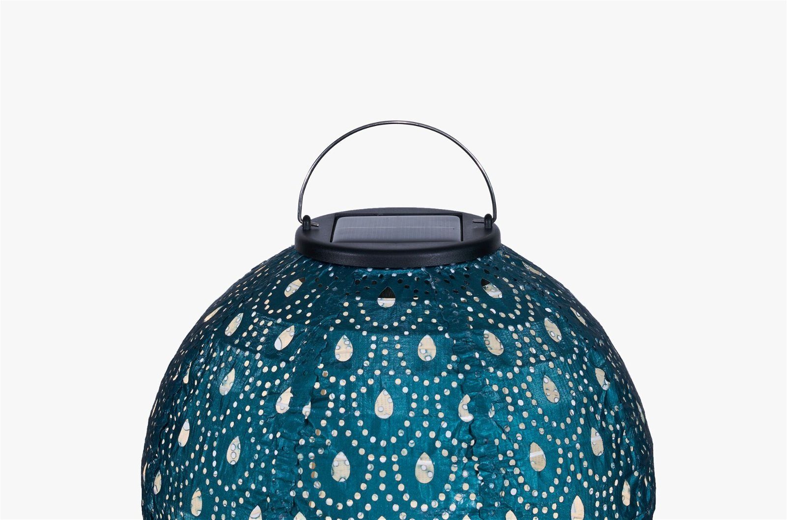 Pauleen Led-solarlamp Sunshine Charm lampion solar blauw Tyvek vlies