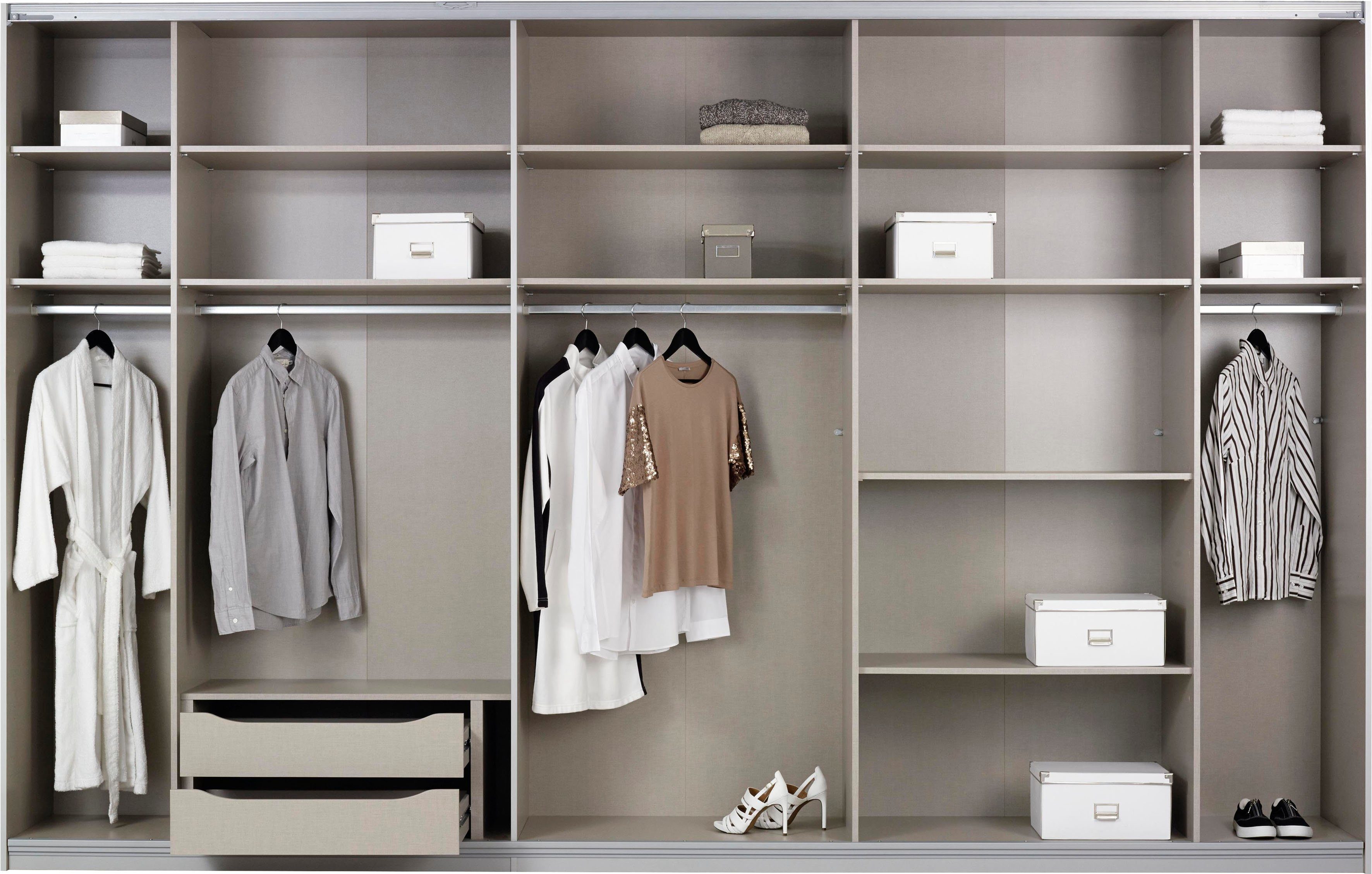 rauch Zweefdeurkast Kledingkast Kast Garderobe Slaapkamerkast TUBONA met uitgebreide binneninrichting en passe-partout made in germany