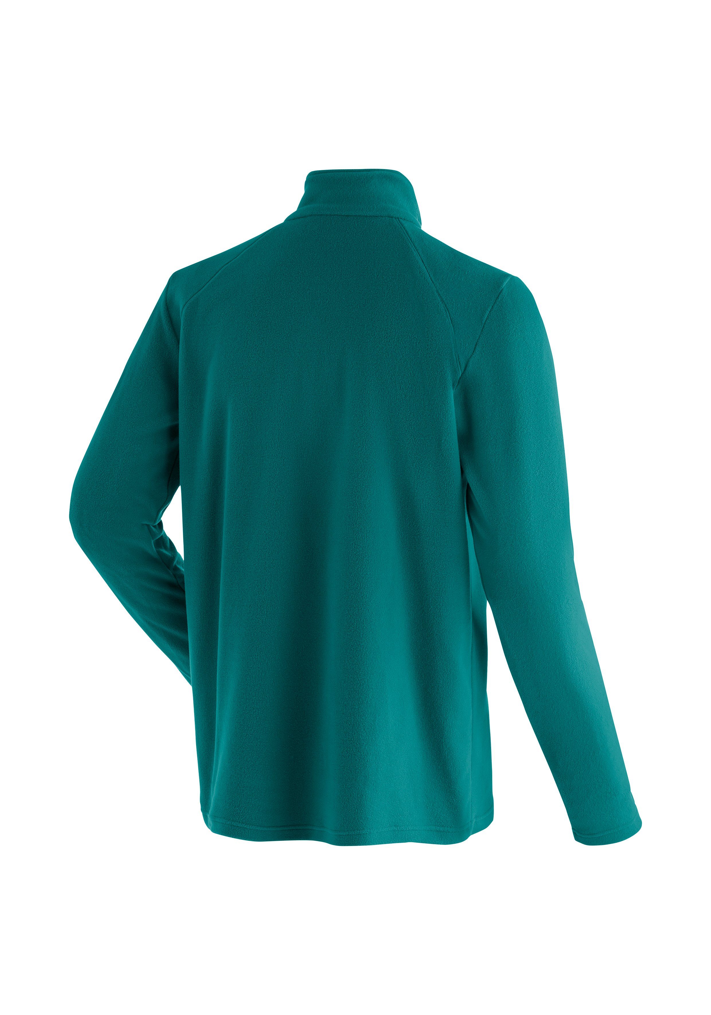 Maier Sports Fleecetrui Dennis Heren fleece, functionele midlayer, half-zip, regular fit